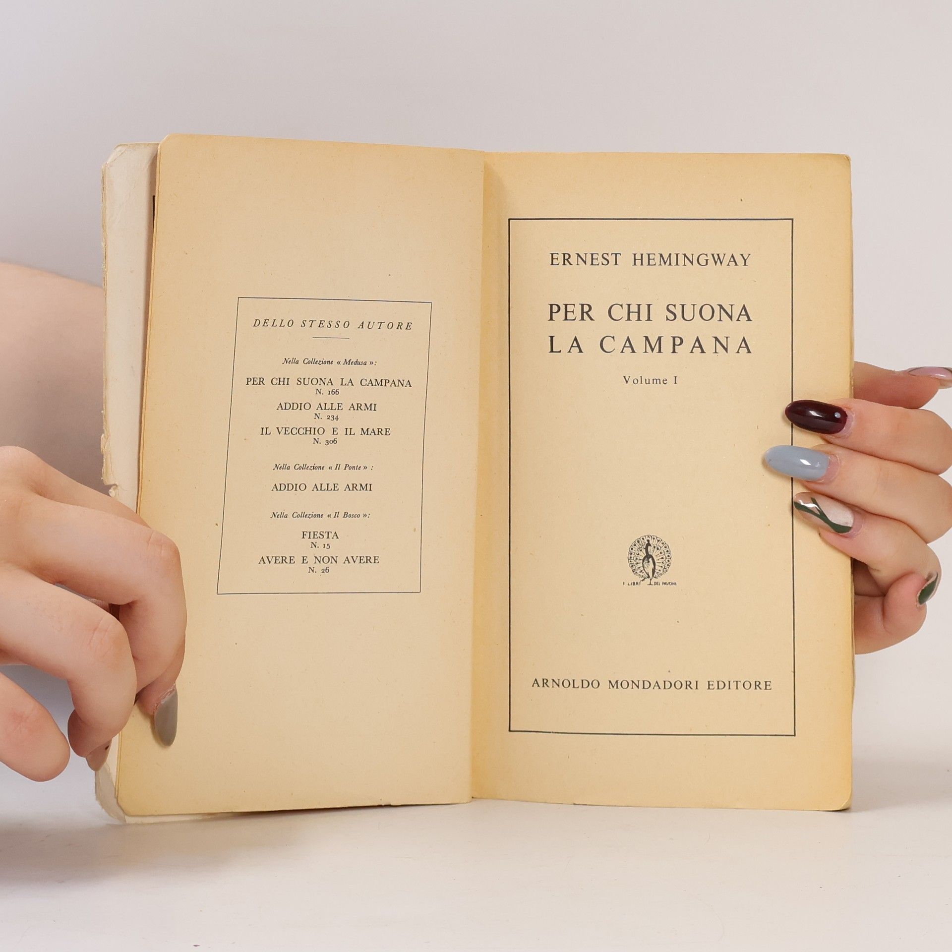 Ernest Hemingway Per chi suona la campana I.