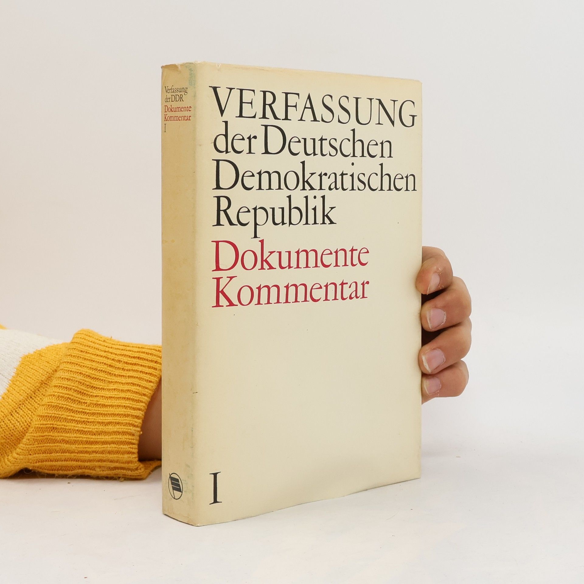 Auteurscollectief Verfassung der Deutschen Demokratischen Republik I