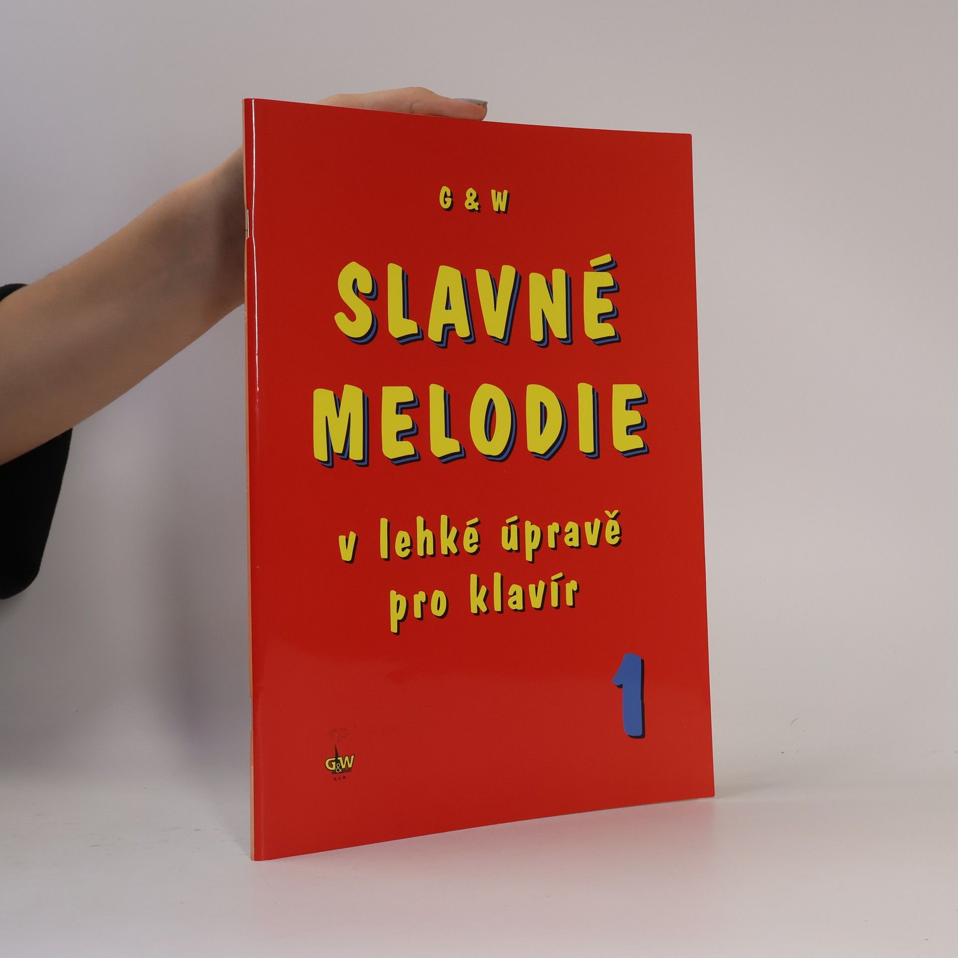 G+W Slavné melodie v lehké úpravě pro klavír 1.díl+CD