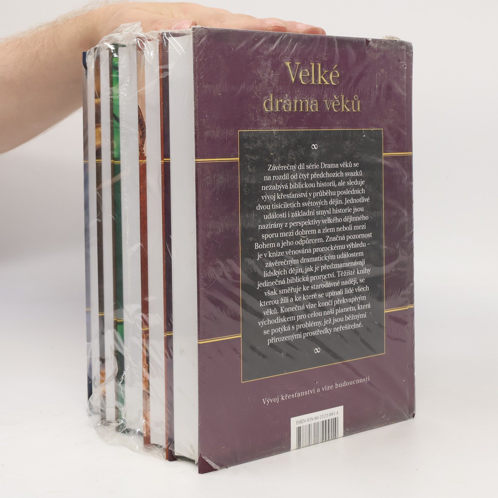 Ellen G. White Na úsvitu dějin. Od slávy k úpadku. Touha věků. Poslové naděje a lásky. Velké drama věků