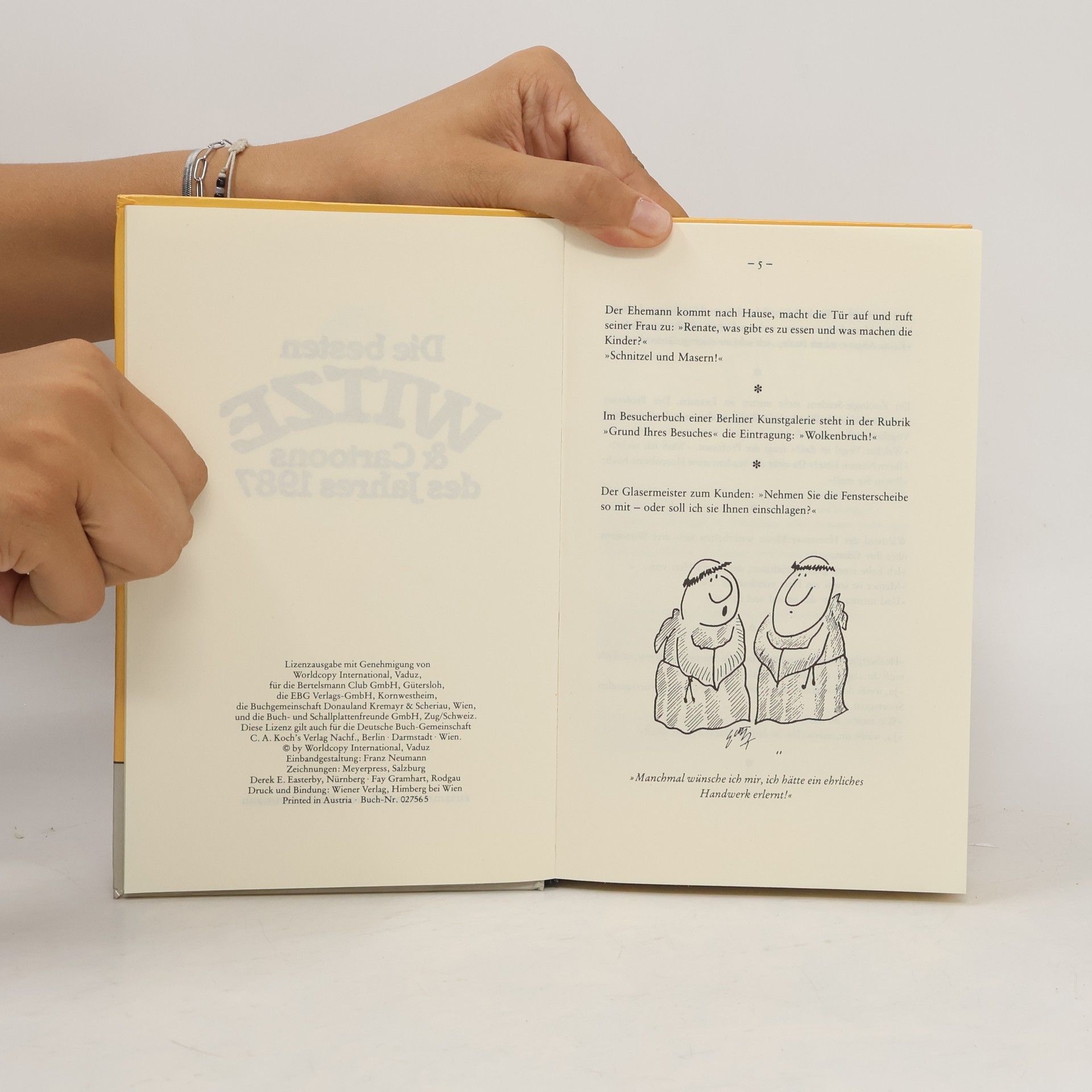 Autorenkollektiv Die besten Witze & Cartoons des Jahres 1987
