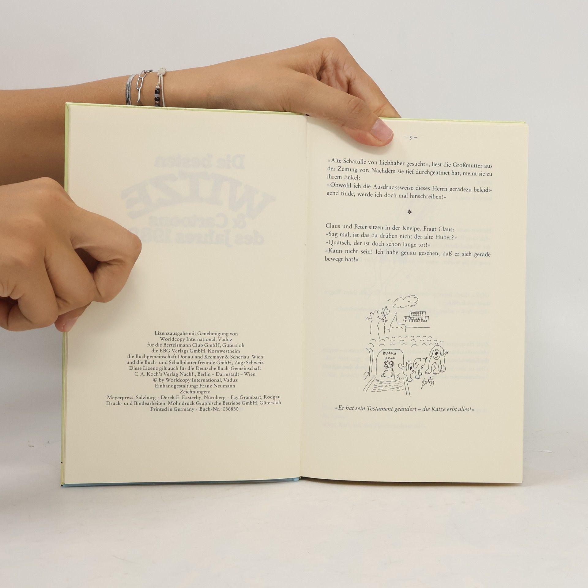 Autorenkollektiv Die beste Witze & Cartoons des Jahres 1988