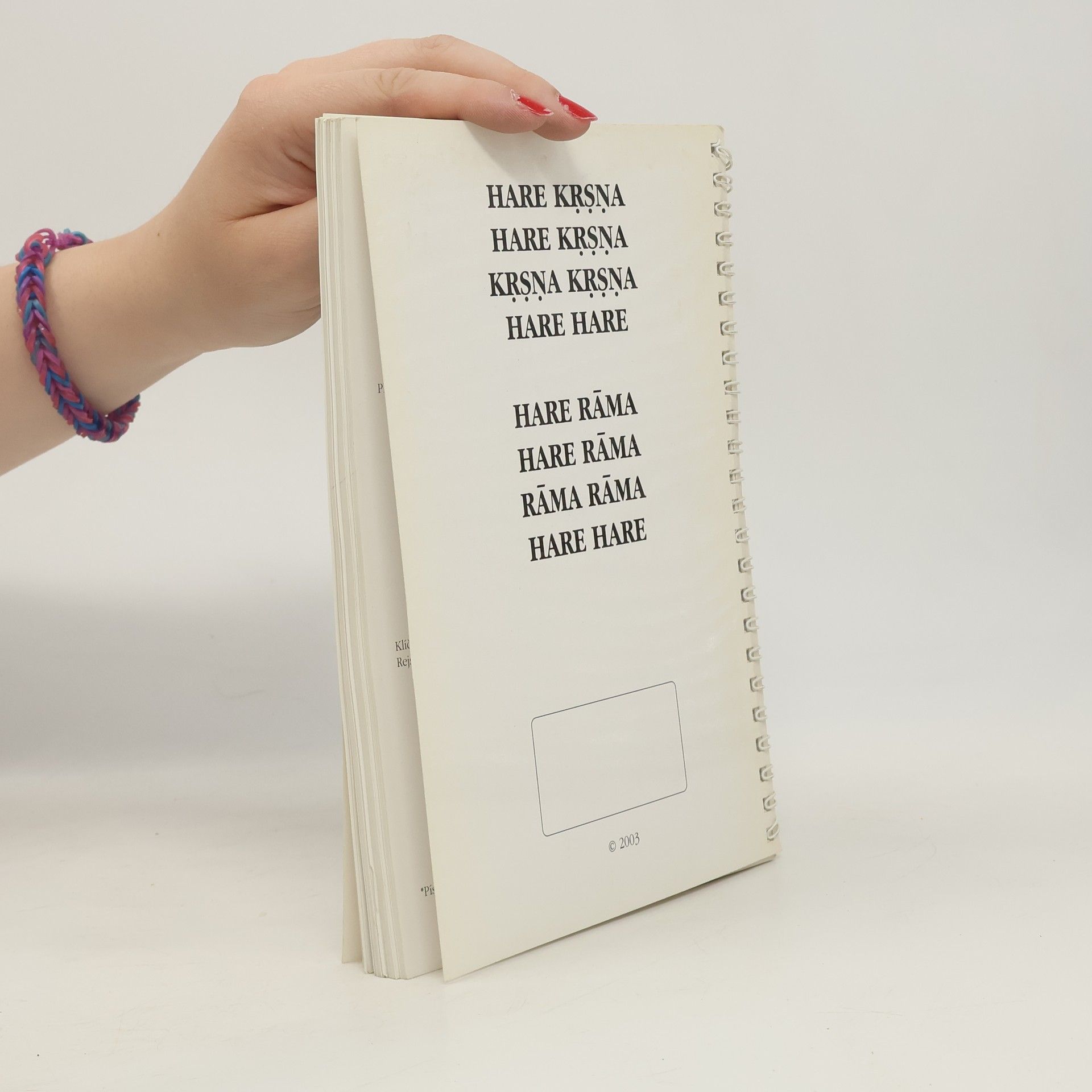 Autores varios Vaisnavský zpěvník