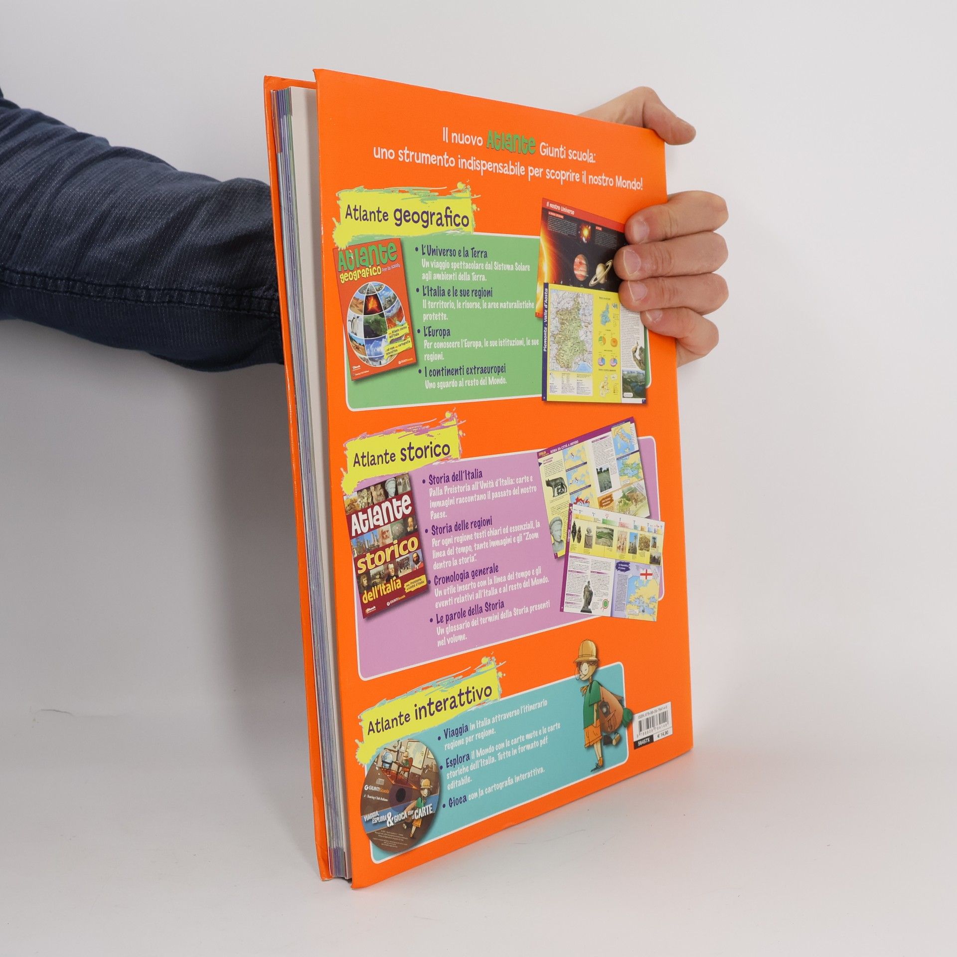 Autorenkollektiv Atlante geografico per la scuola