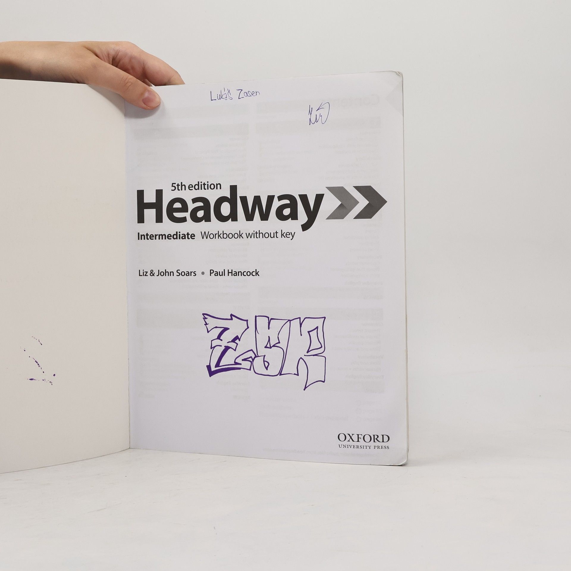 Liz Soars New Headway Intermediate Workbook without Answer Key (5th)