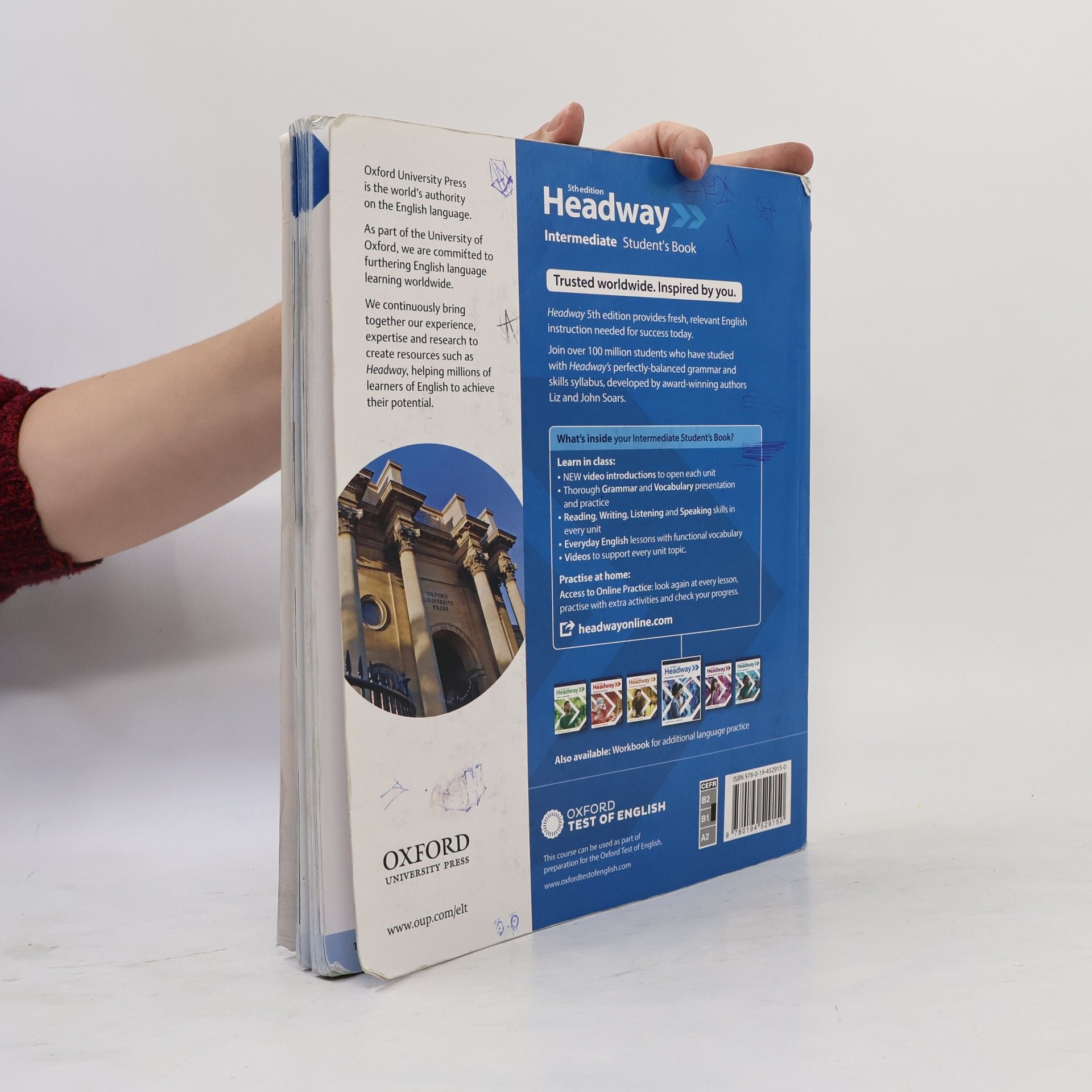 Autorenkollektiv New Headway Fifth Edition Intermediate Student's Book with Online Practice