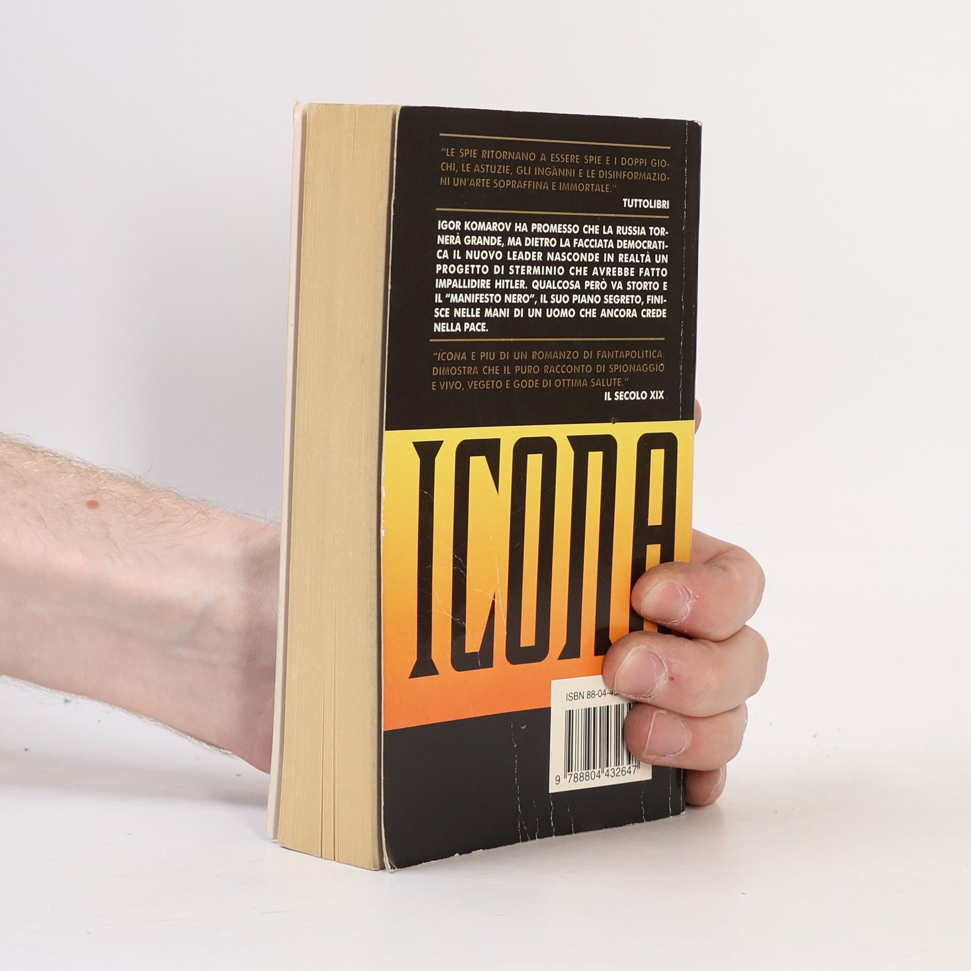 Frederick Forsyth Icona