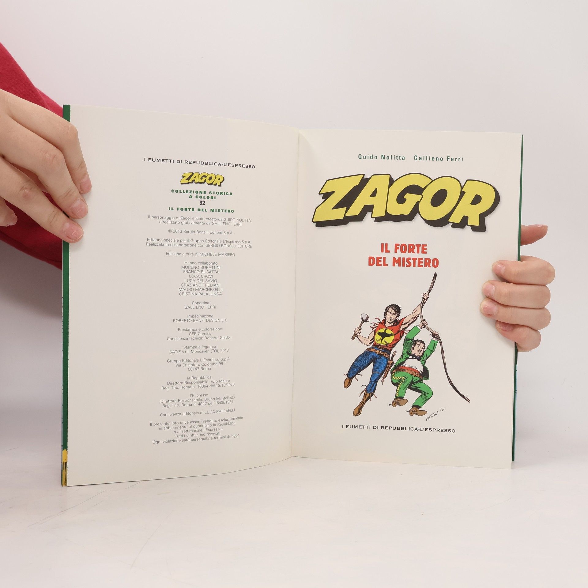 Gallieno Ferri Zagor 92