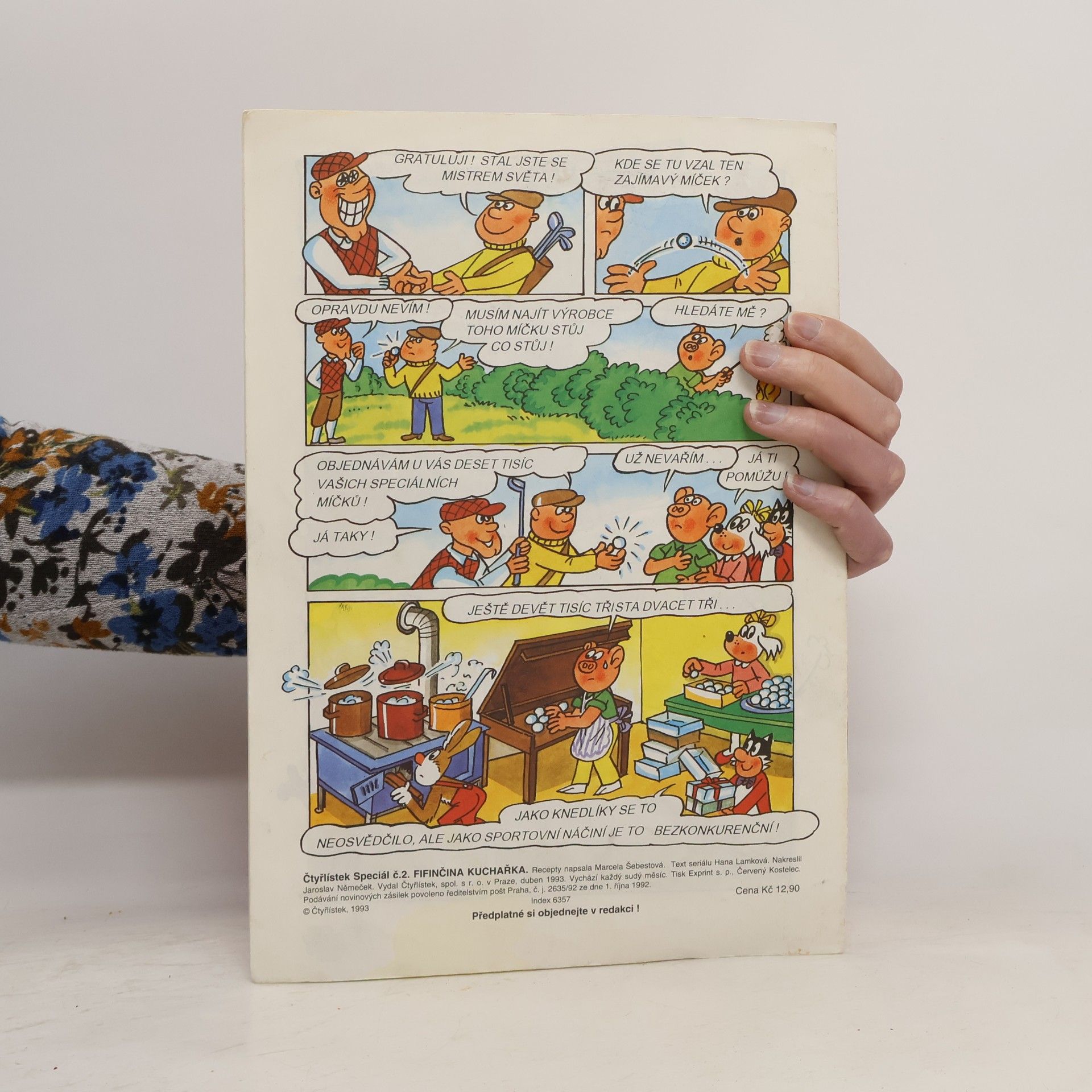 Jaroslav Němeček Čtyřlístek Speciál 2/1993