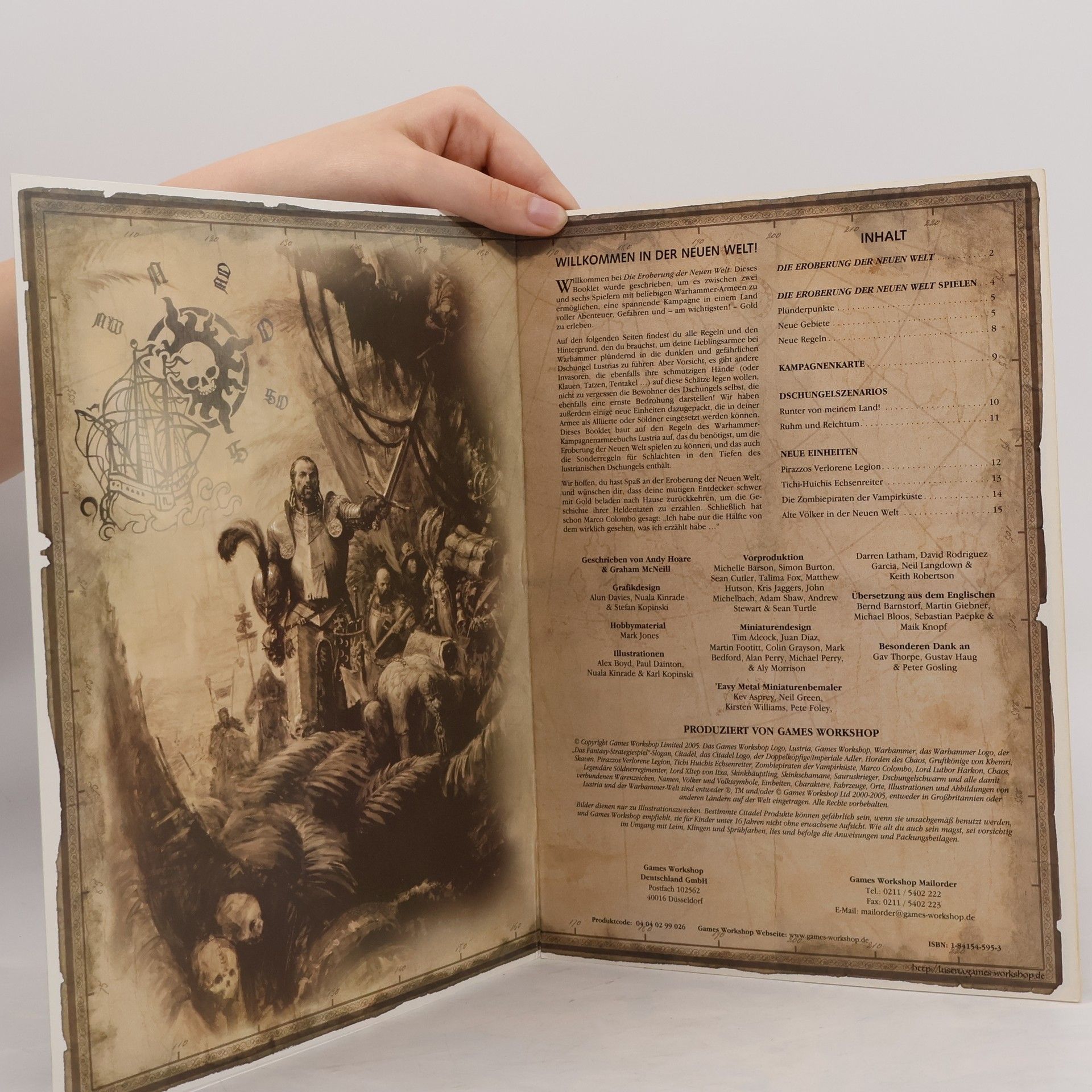 Andy Hoare Warhammer: Die Eroberung der Neuen Welt