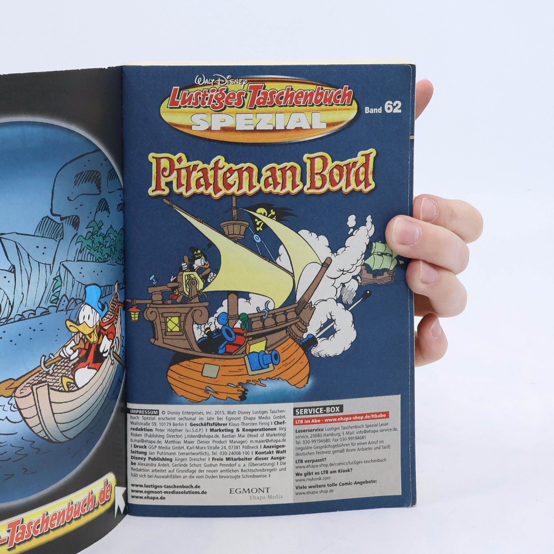 Walt Disney Lustiges Taschenbuch Spezial Band 62. Piraten an Bord