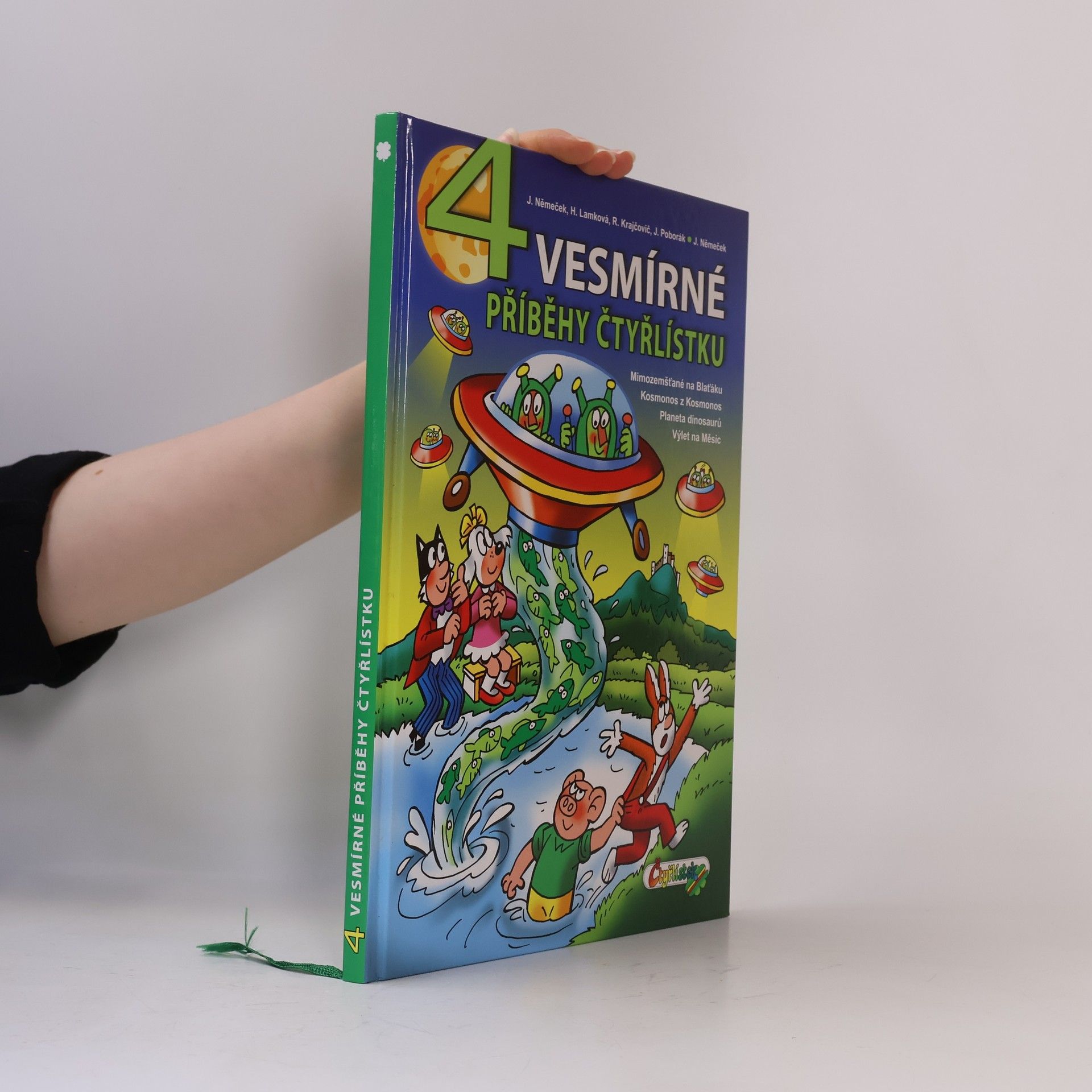 Hana Lamková 4 vesmírné příběhy Čtyřlístku
