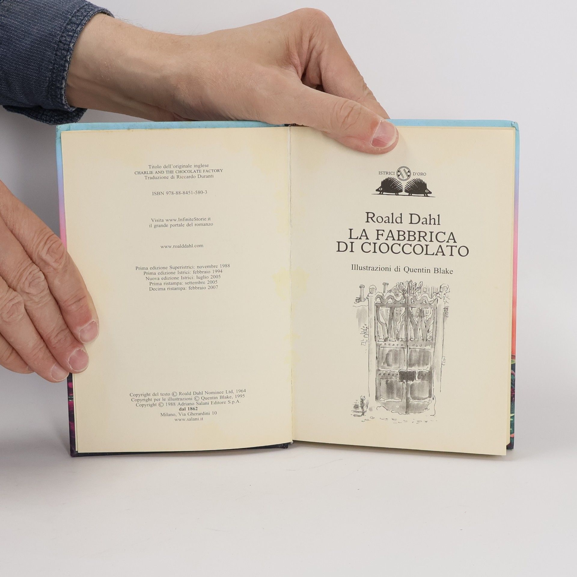 Roald Dahl La fabbrica di cioccolato