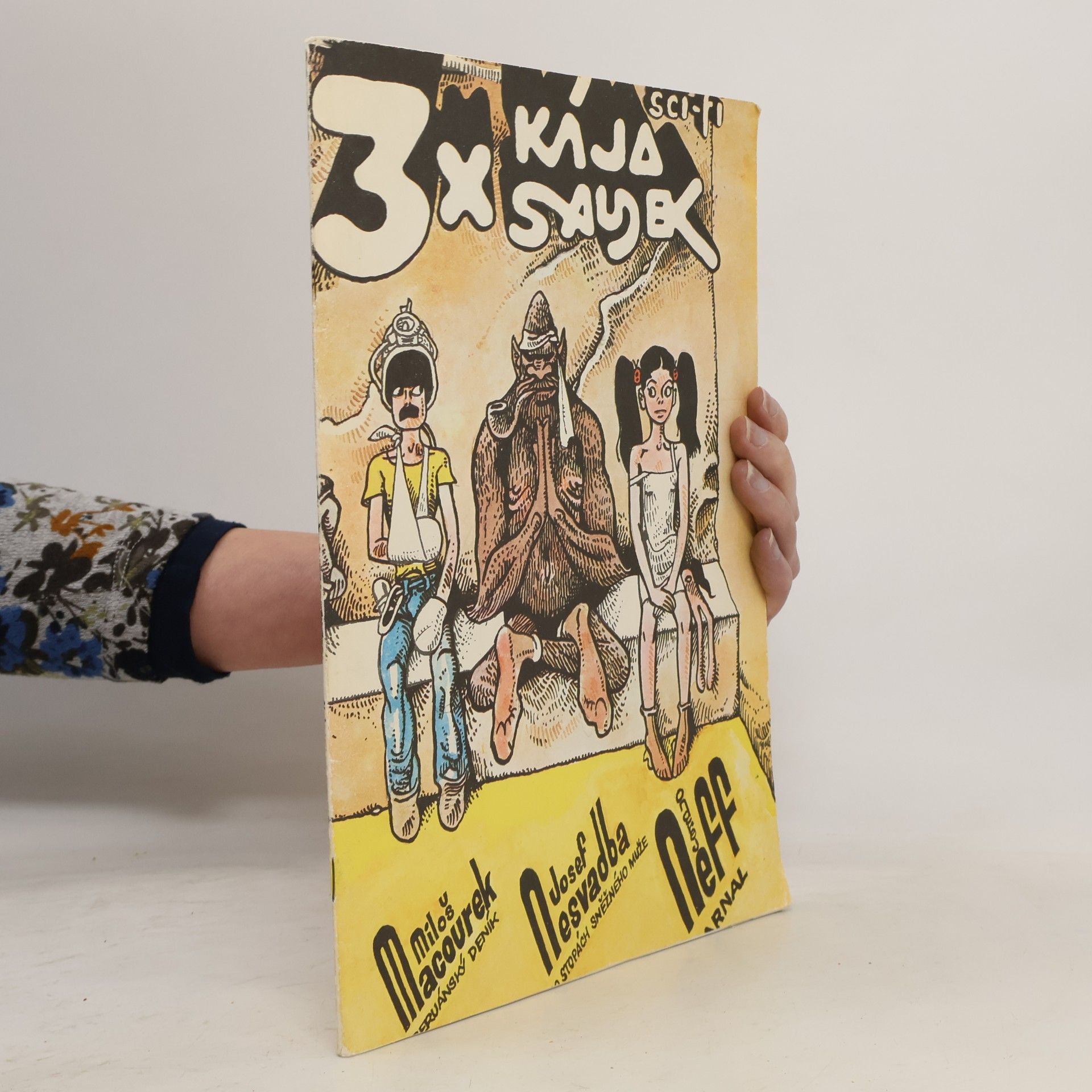 Kája Saudek 3x Kája Saudek