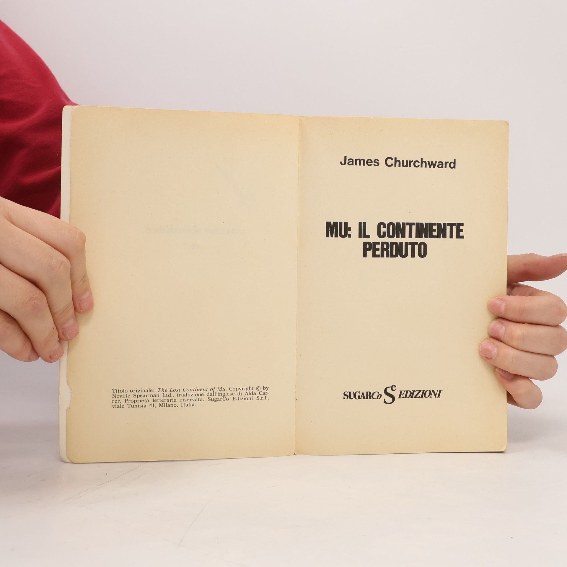 James Churchward Mu: il continente perduto