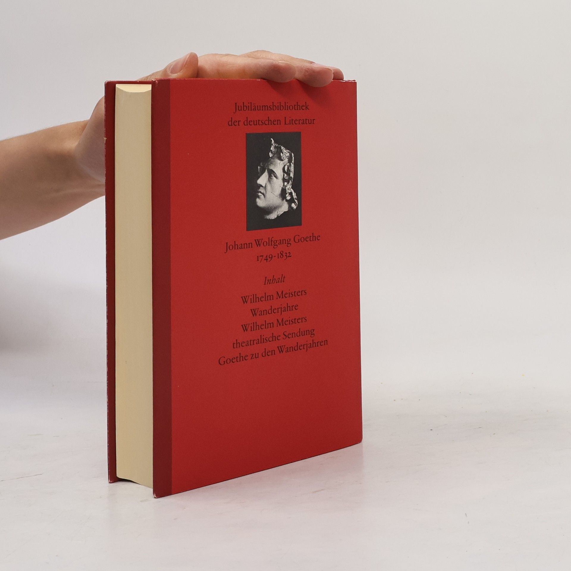 Johann Wolfgang von Goethe Sämtliche Werke 8. Wanderjahre Urmeister