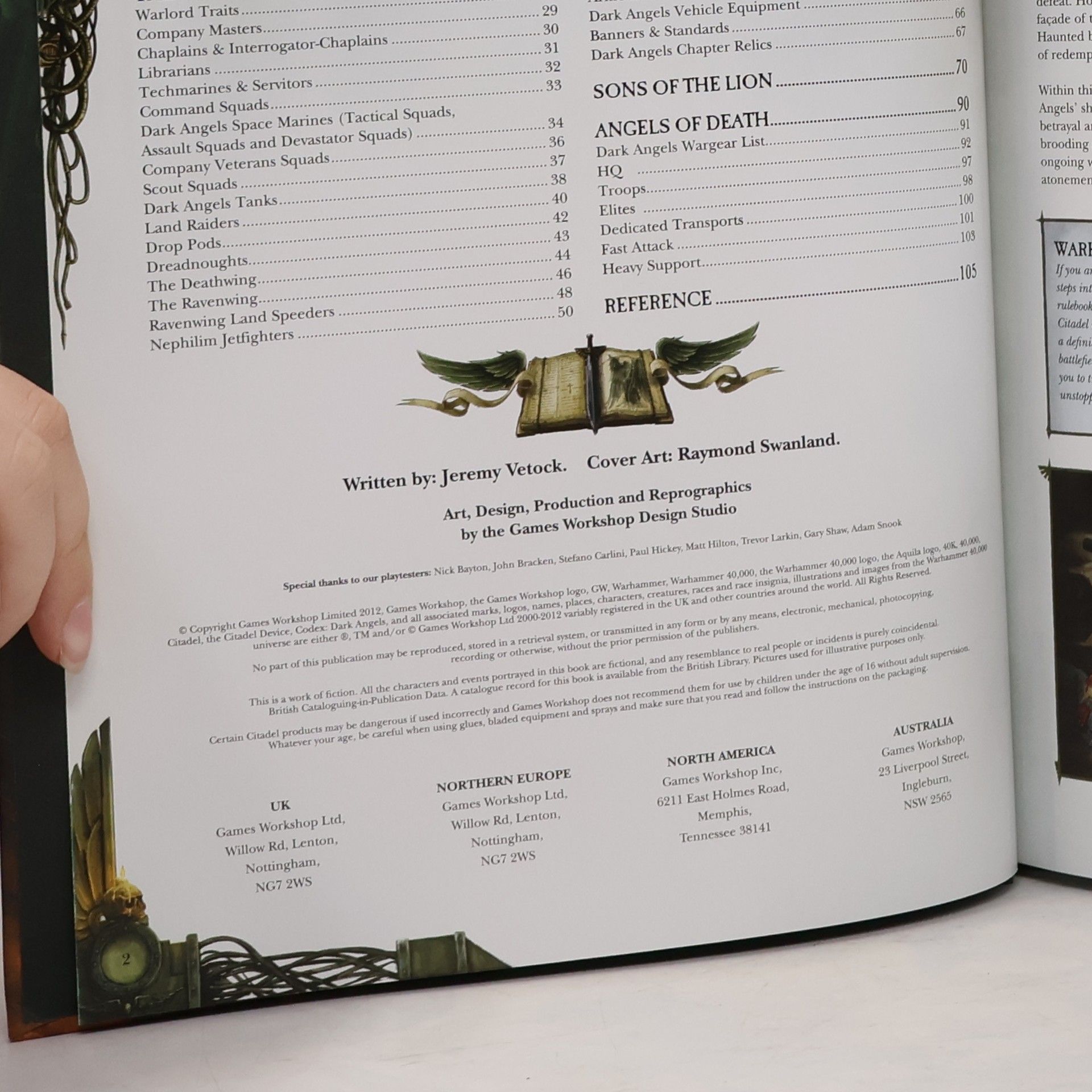 Jeremy Vetock Warhammer 40,000 Codex