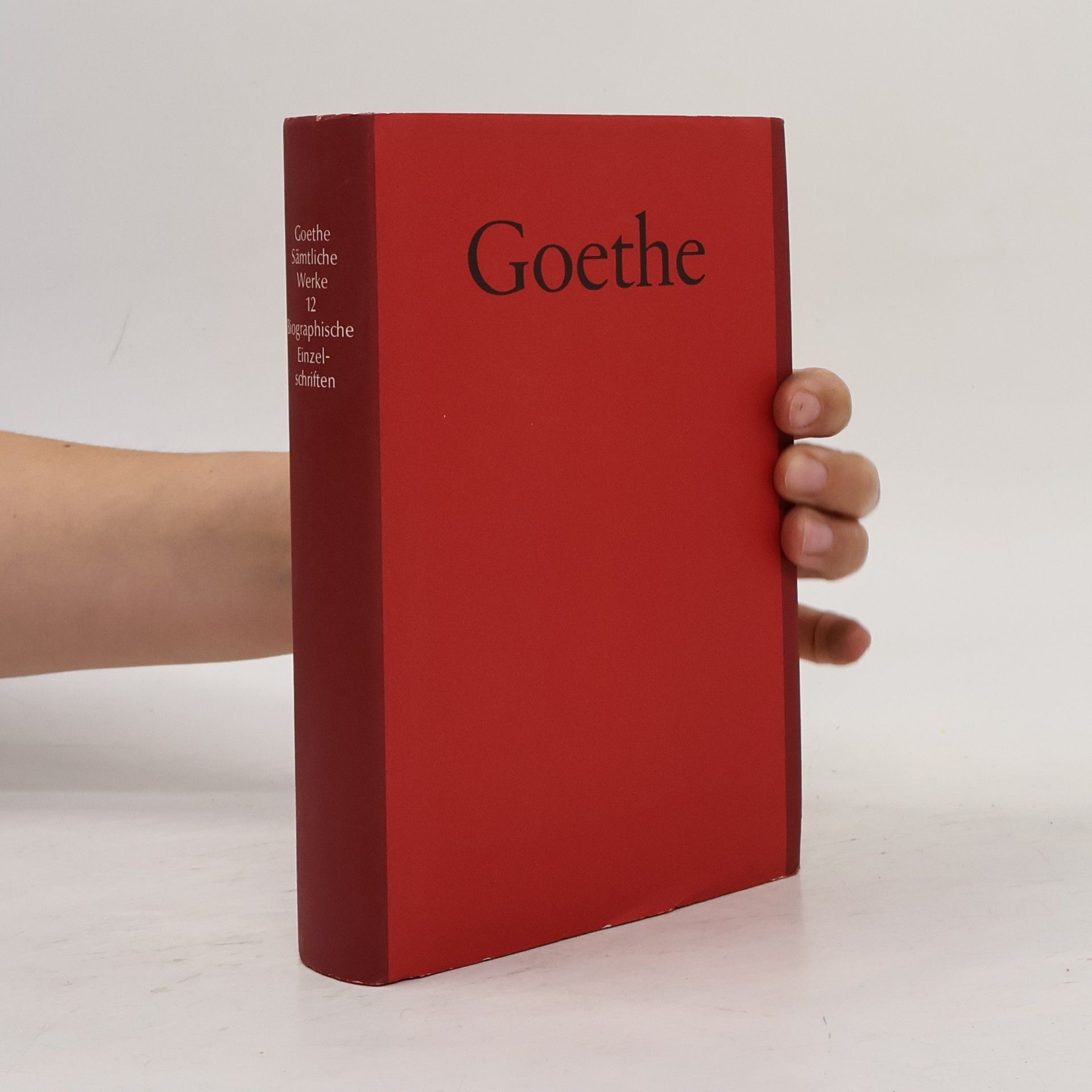 Johann Wolfgang von Goethe Sämtliche Werke 12