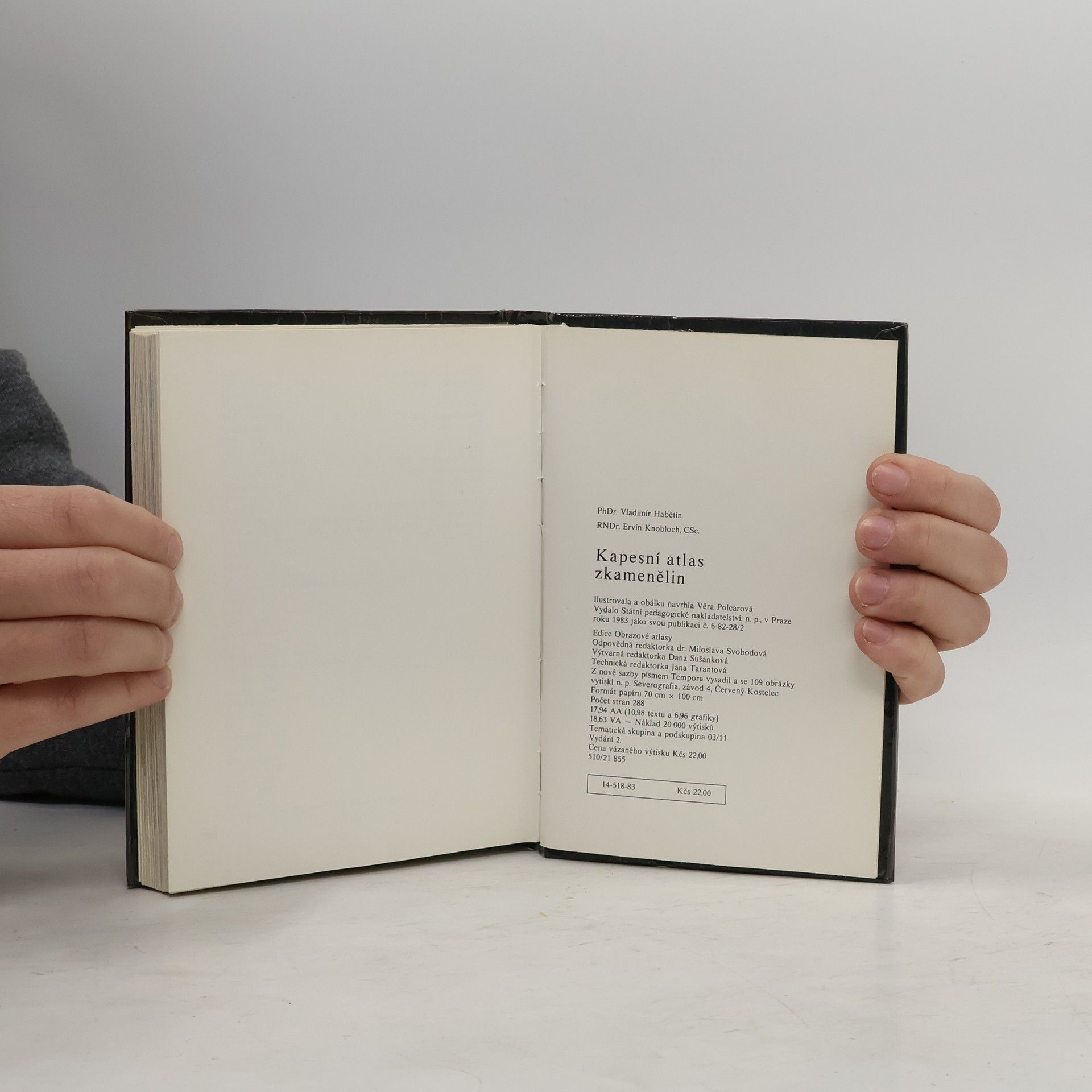 Vladimír Habětín Kapesní atlas zkamenělin