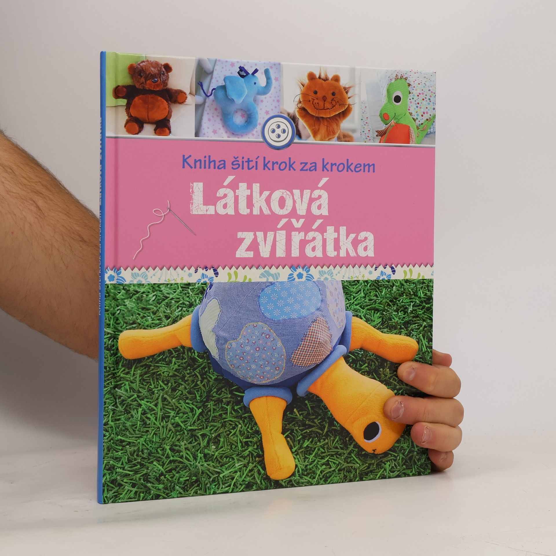 Yvonne Reidelbach Kniha šití krok za krokem. Látková zvířátka