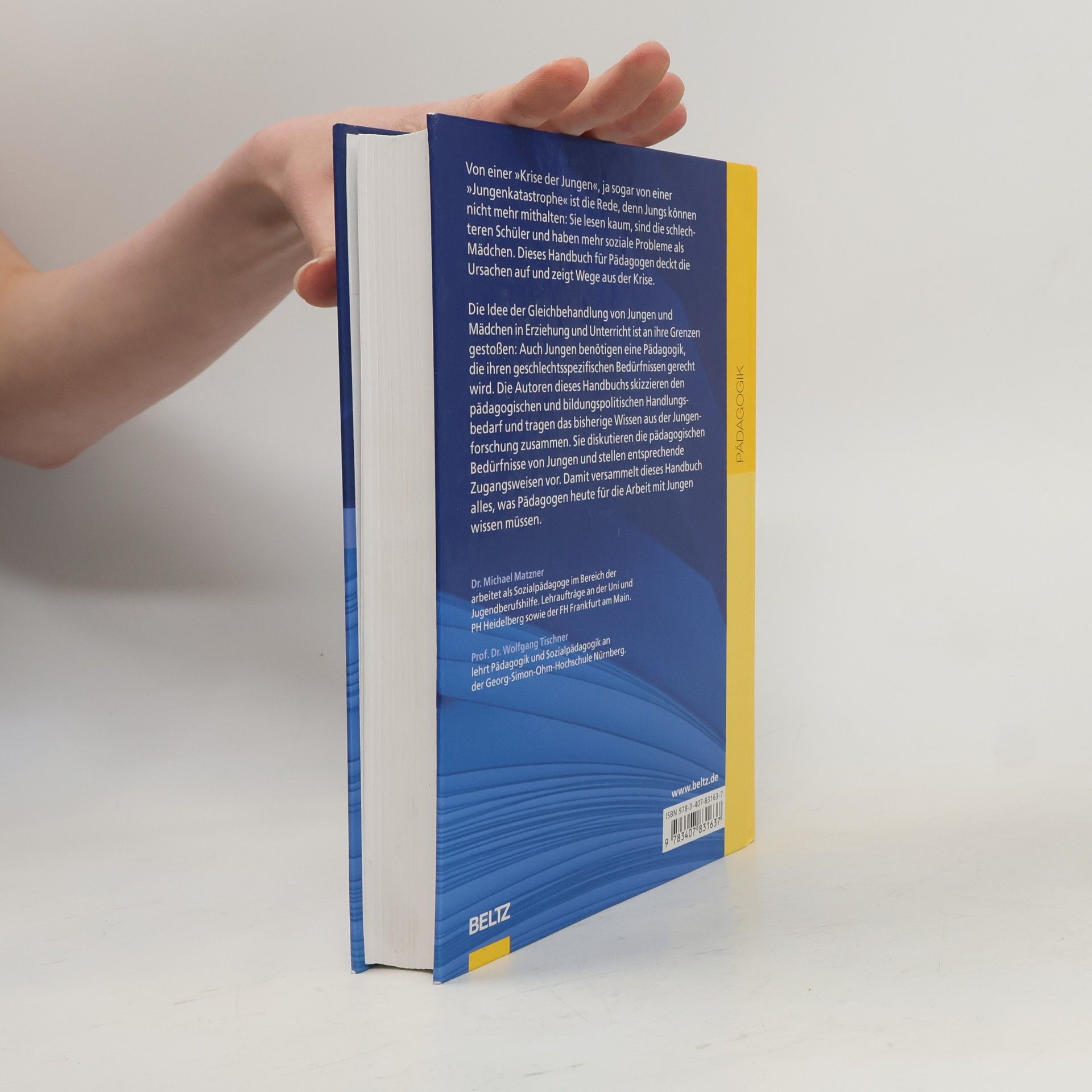 Michael Matzner Handbuch Jungen-Pädagogik