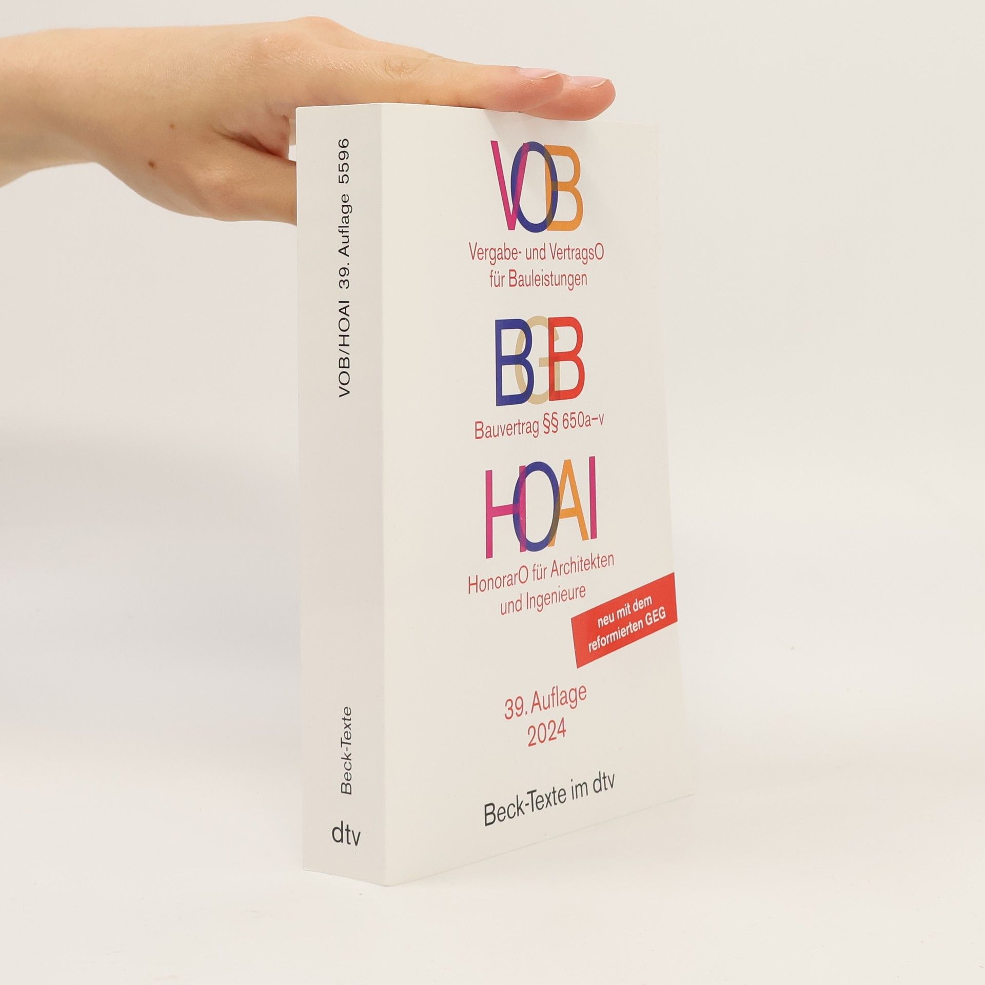Various authors VOB / BGB / HOAI