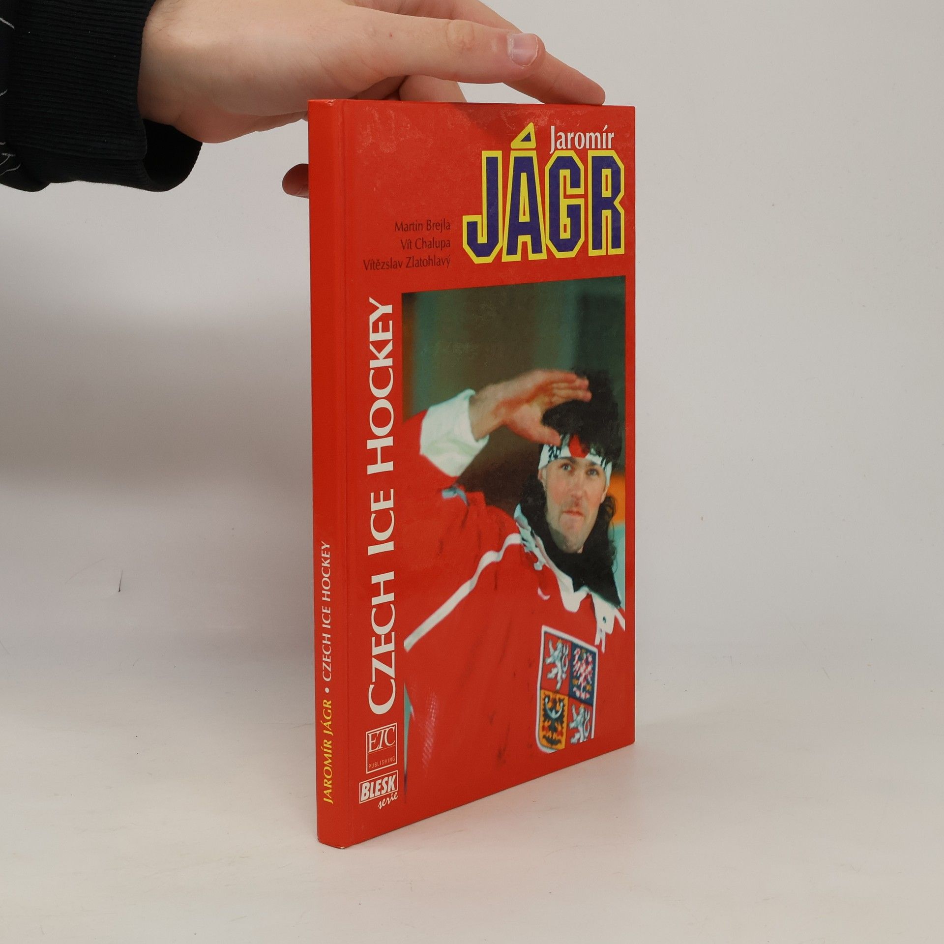 Vít Chalupa Jaromír Jágr. Czech Ice Hockey