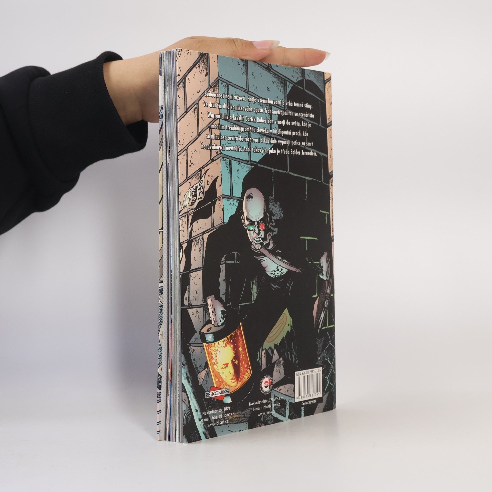 Warren Ellis Transmetropolitan. Život je pes