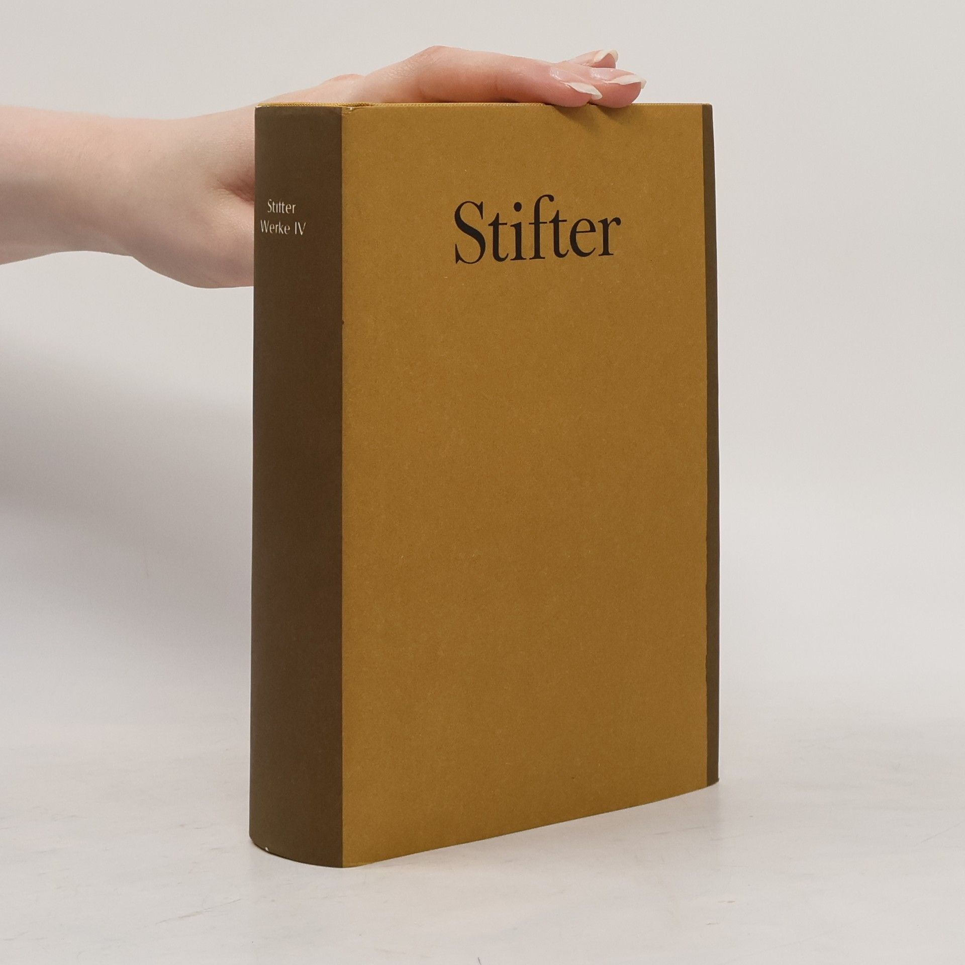Adalbert Stifter Stifter Werke IV.