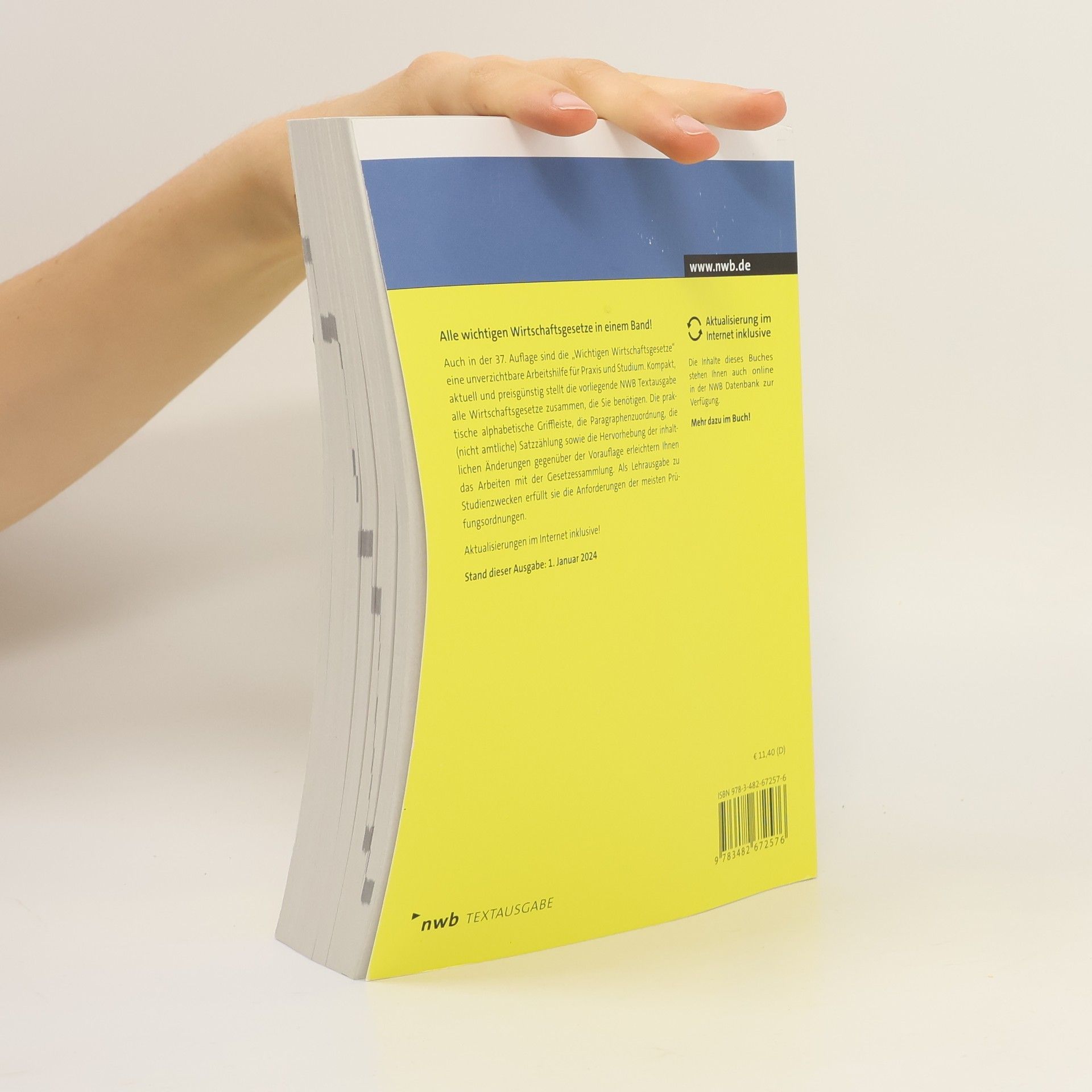 Autorenkollektiv Wichtige Wirtschaftsgesetze