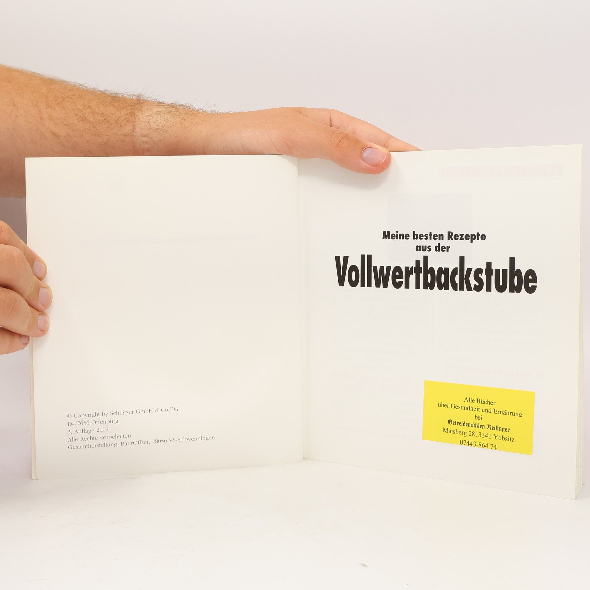 Anneliese Lehmann Meine besten Rezepte aus der Vollwertbackstube