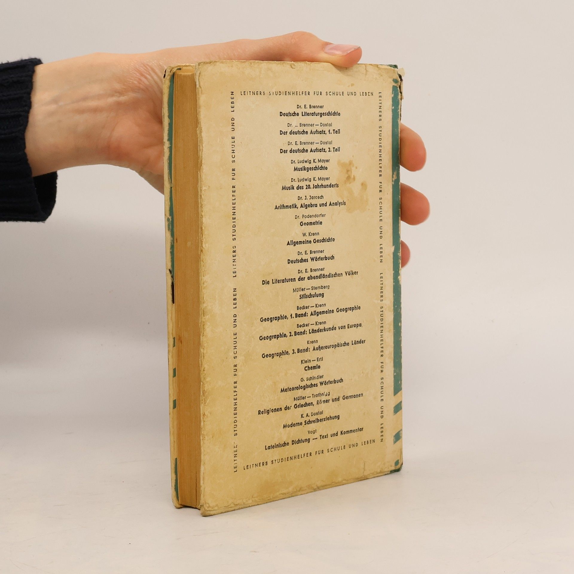 Emil Brenner Deutsche Literaturgeschichte