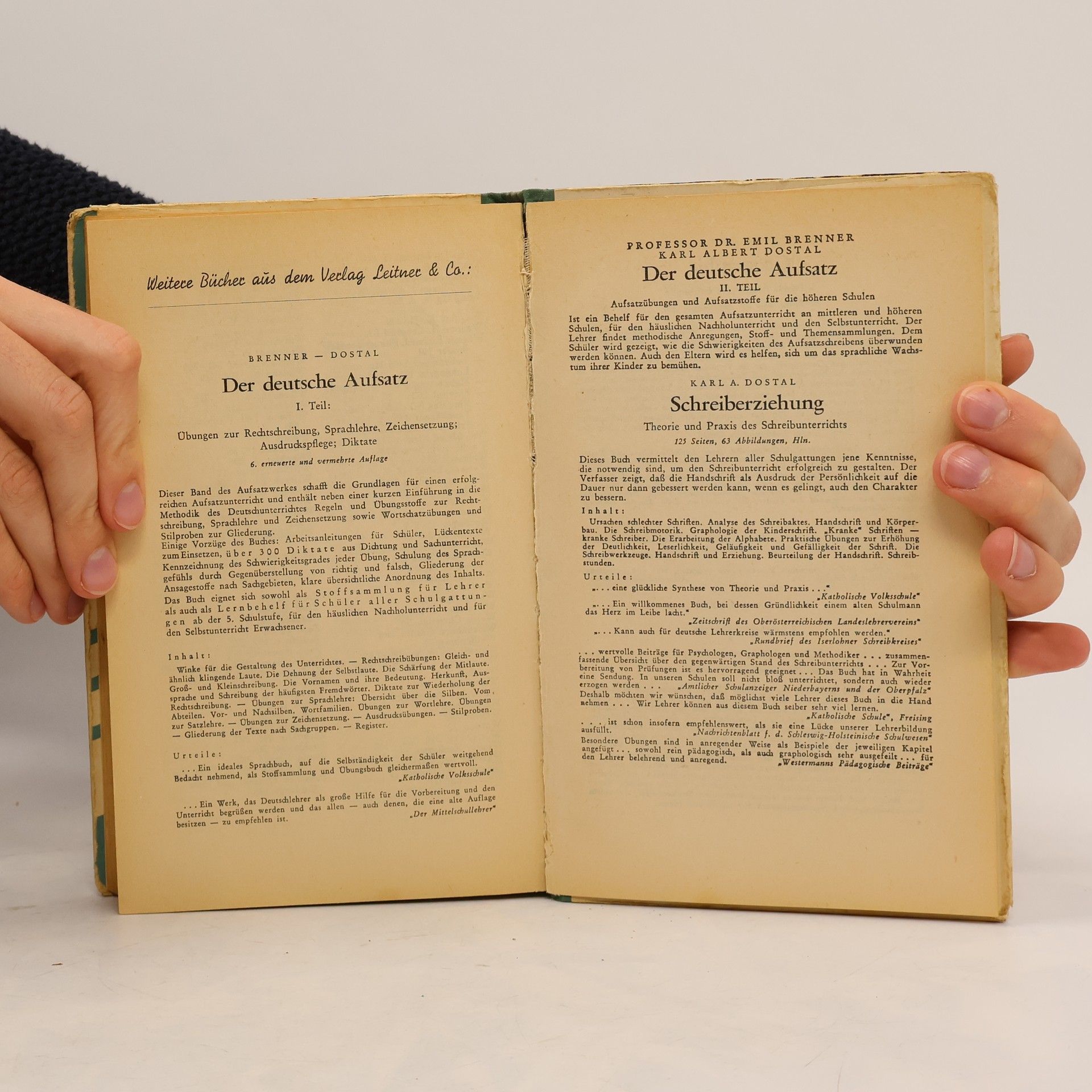 Emil Brenner Deutsche Literaturgeschichte