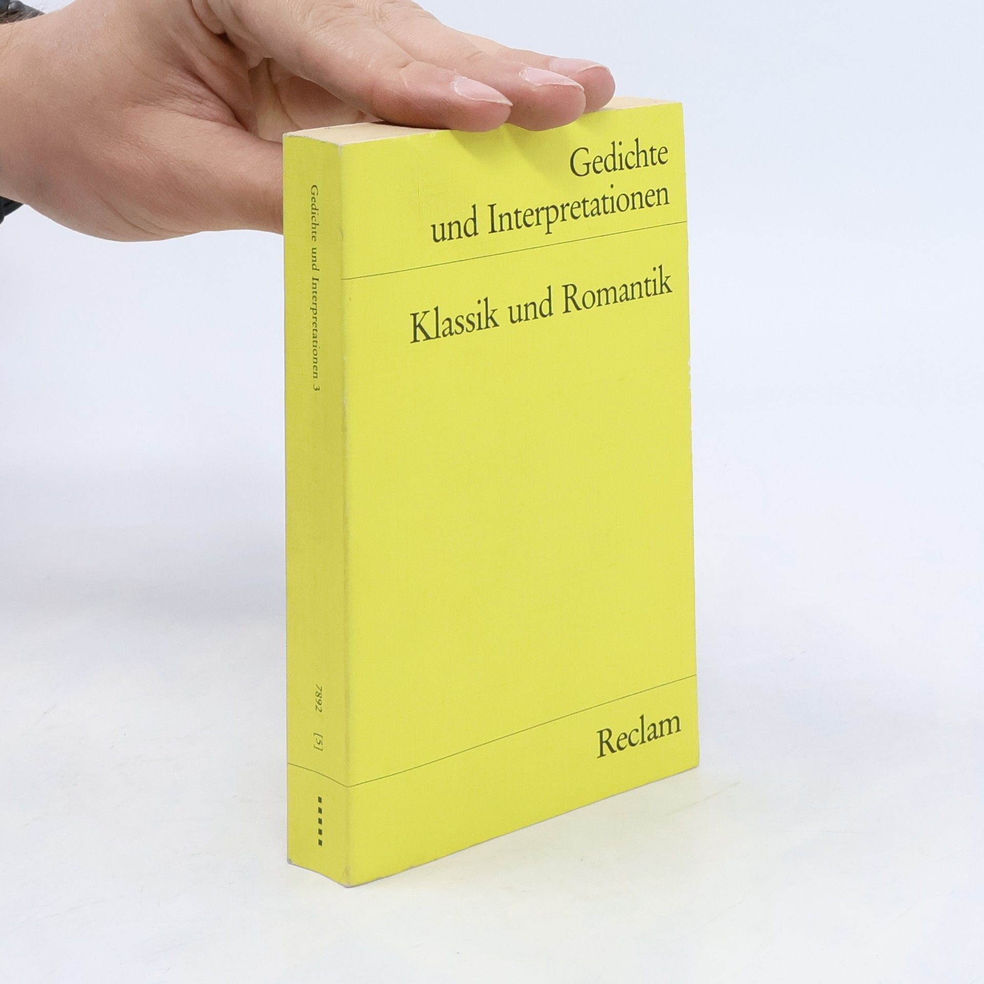 Wulf Segebrecht Gedichte und Interpretationen