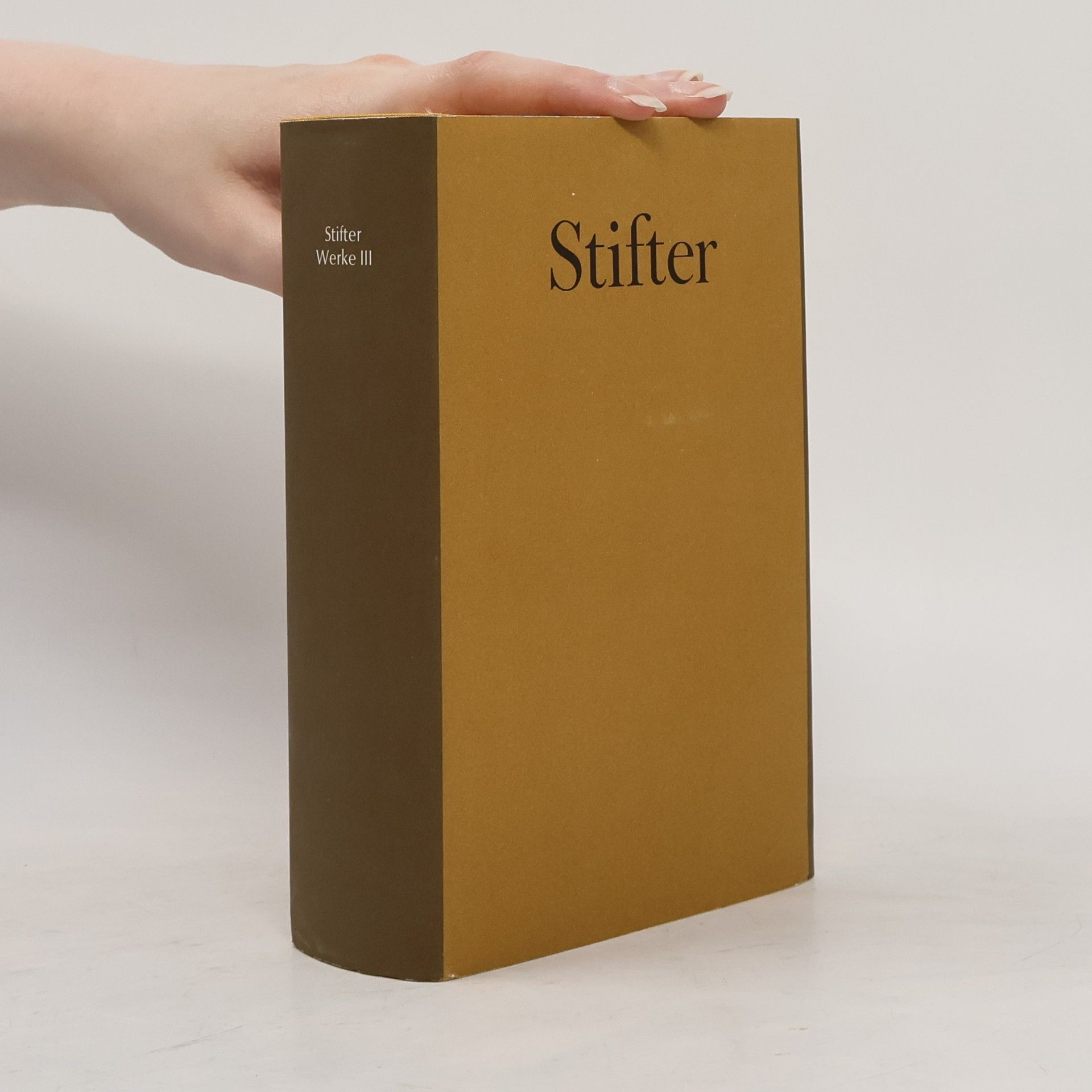 Adalbert Stifter Stifter. Werke III.