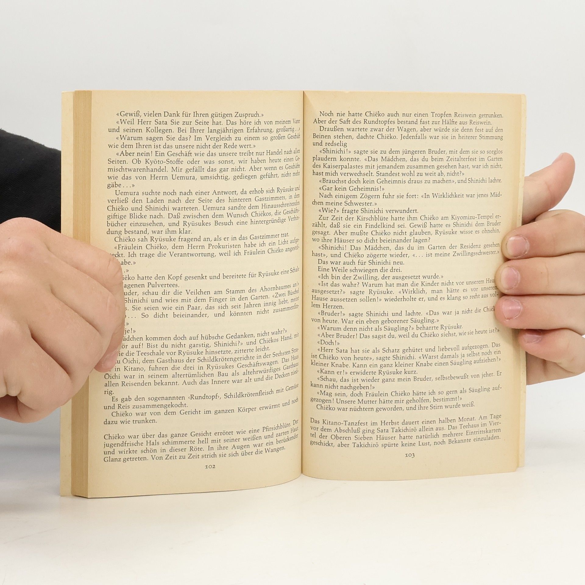 Kawabata Yasunari Kyōto oder Die jungen Liebenden in der alten Kaiserstadt