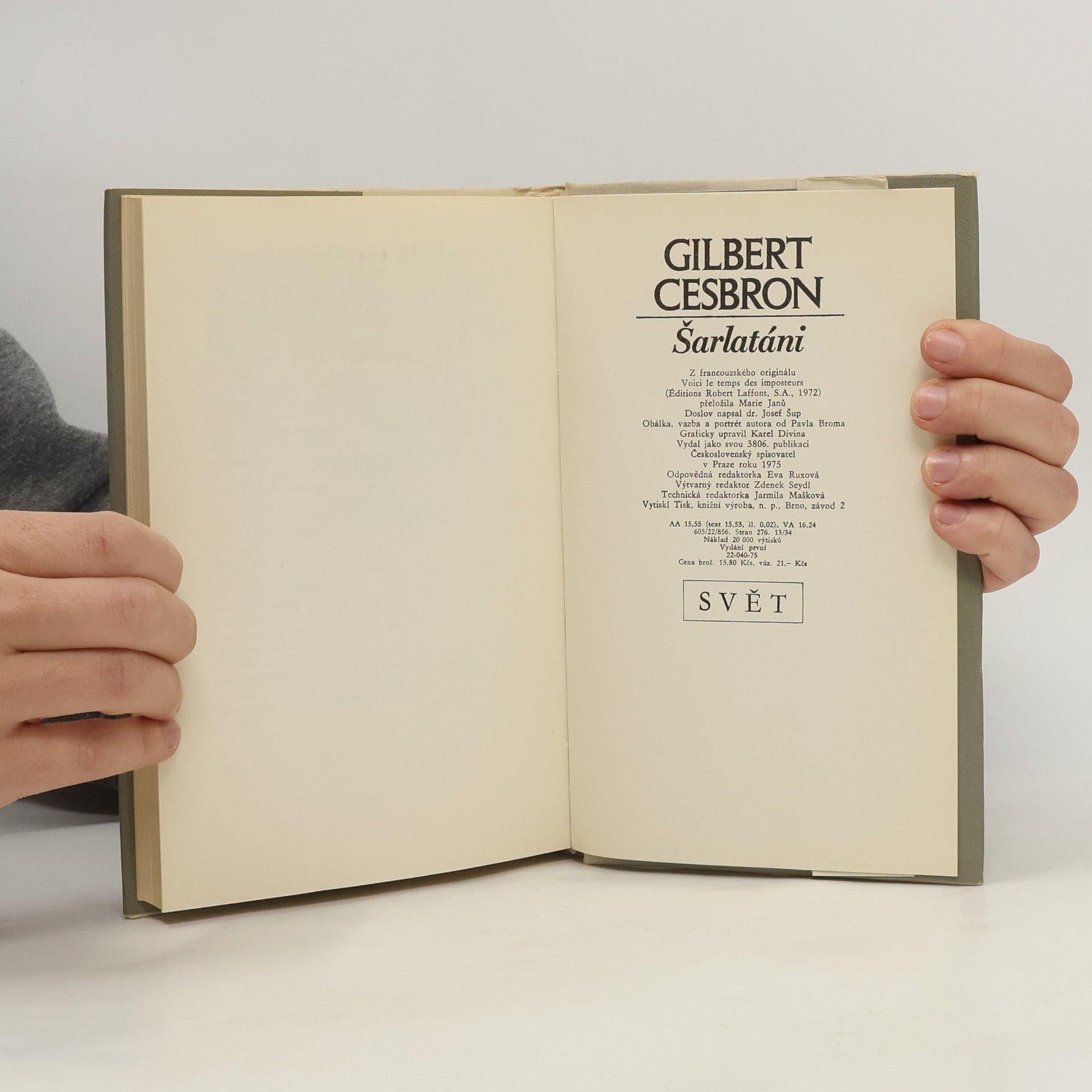 Gilbert Cesbron Šarlatáni