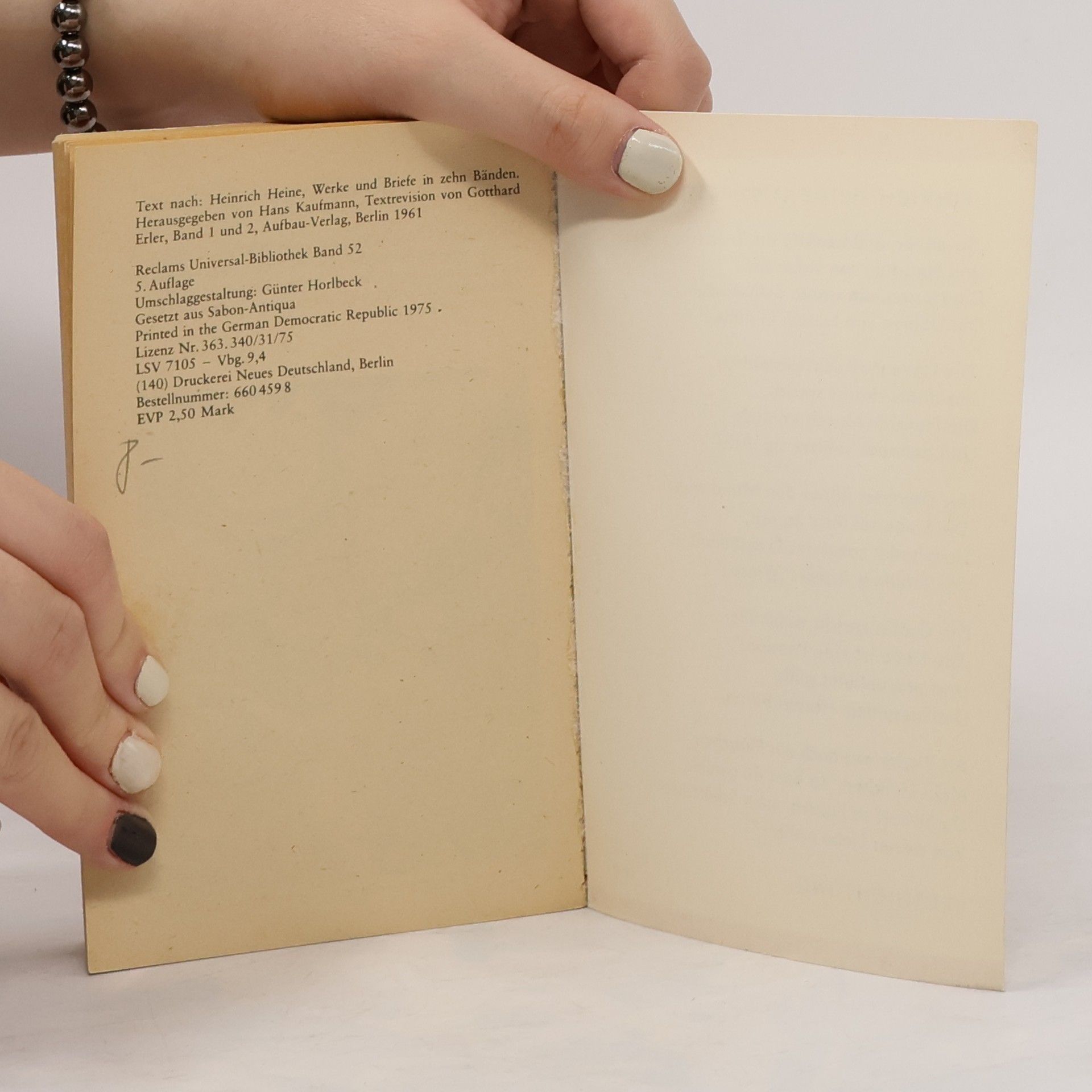 Heinrich Heine Buch der Leider