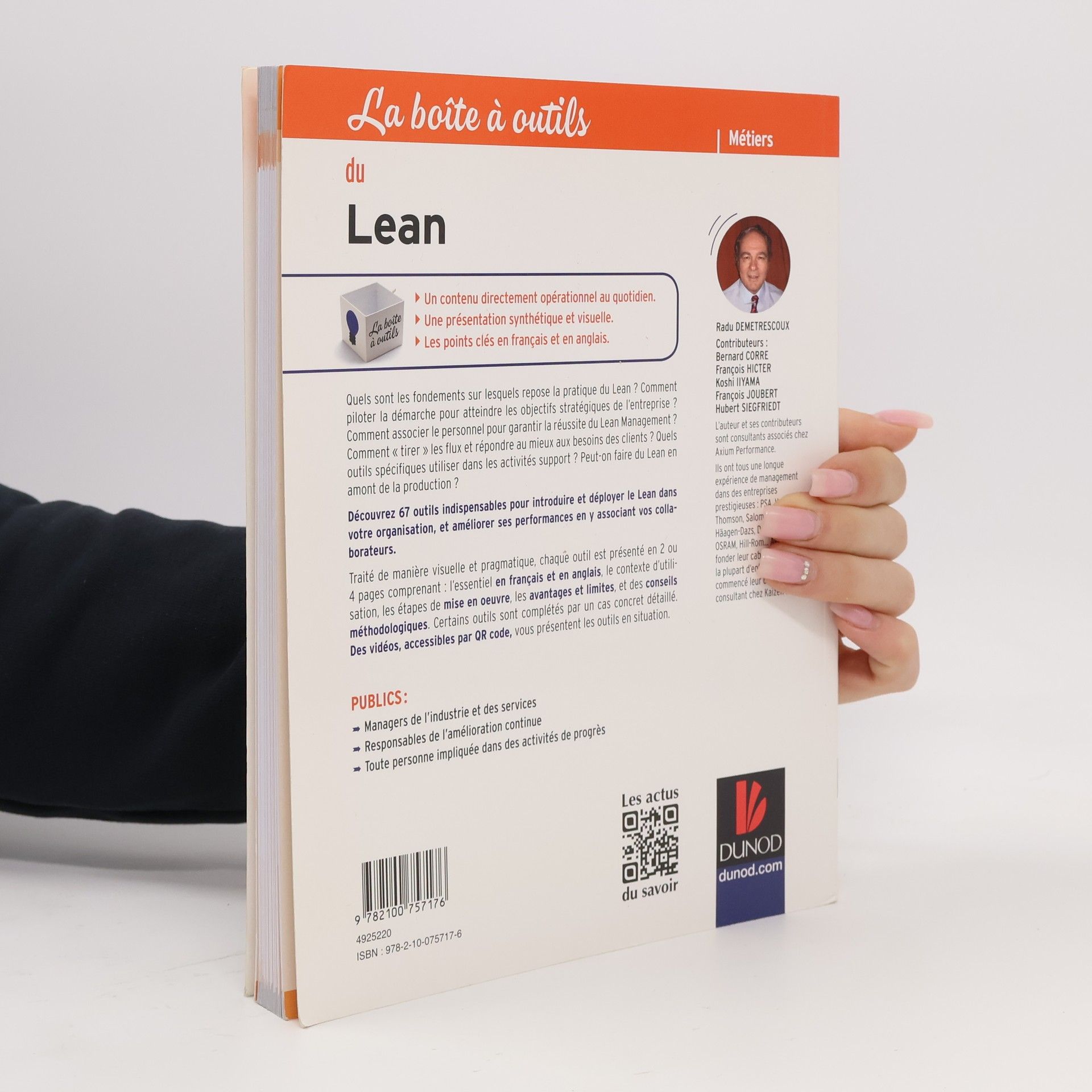 Radu Demetrescoux La boîte à outils du Lean