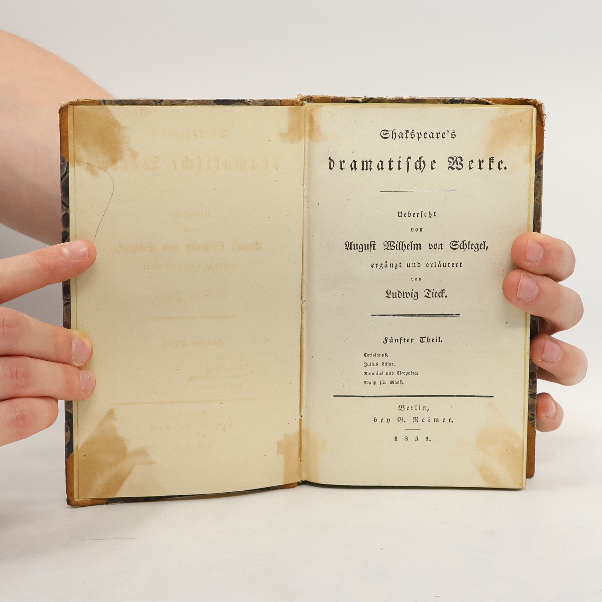 William Shakespeare Shakespeare's dramatische Werke 5