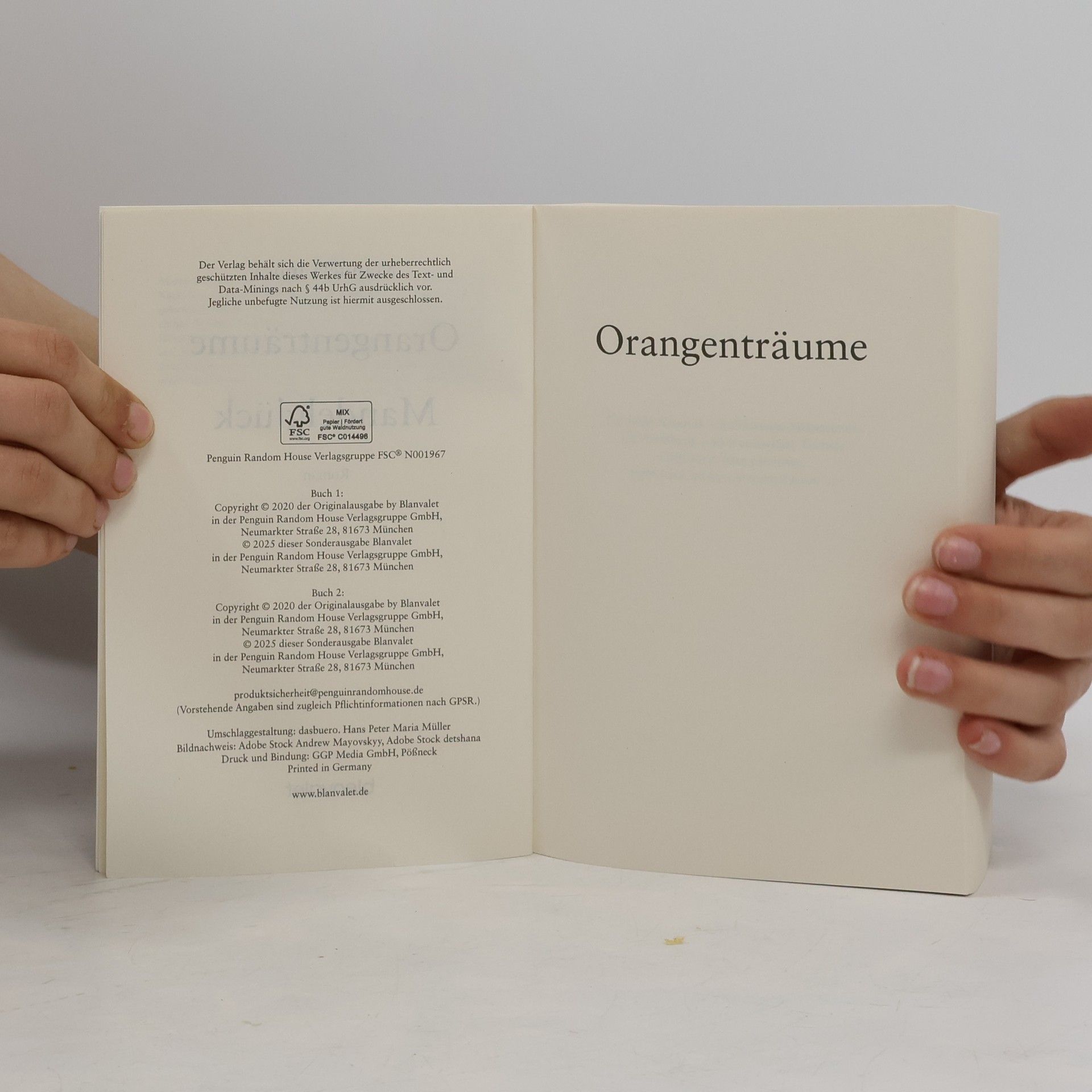 Manuela Inusa Orangenträume Mandelglück