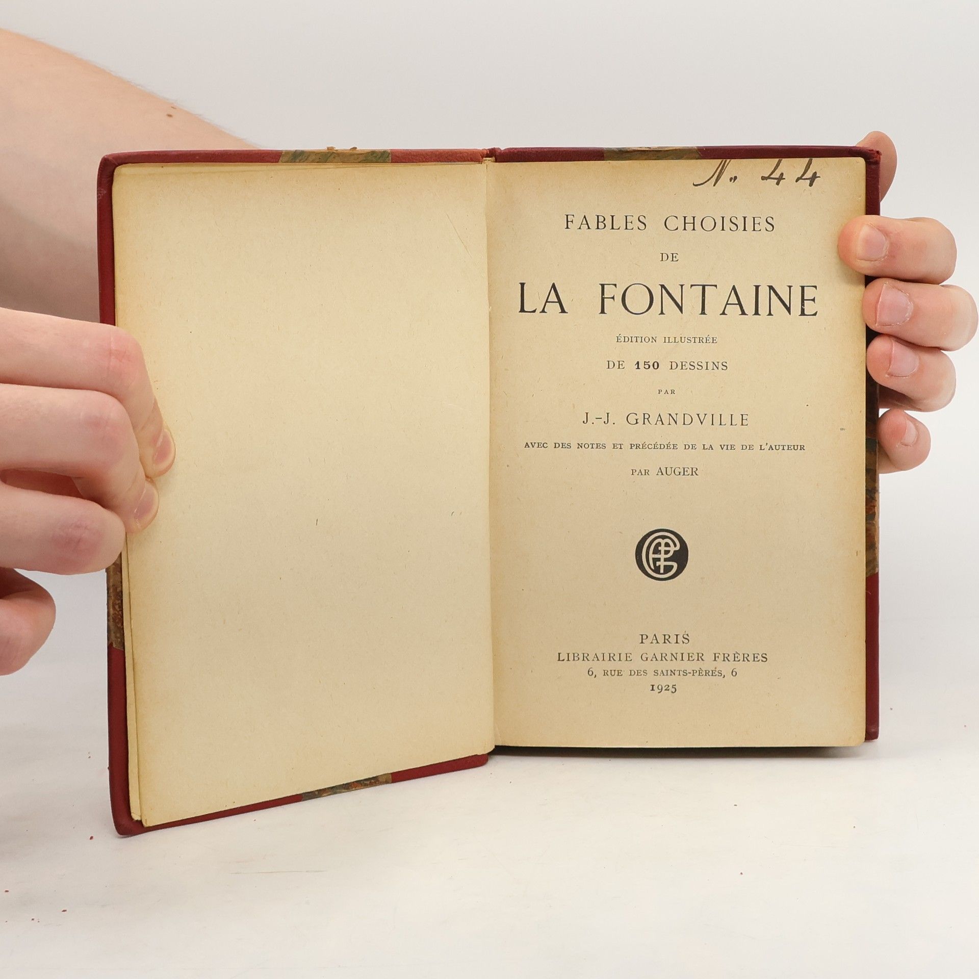 J. J. Grandville Fables choisies de La Fontaine