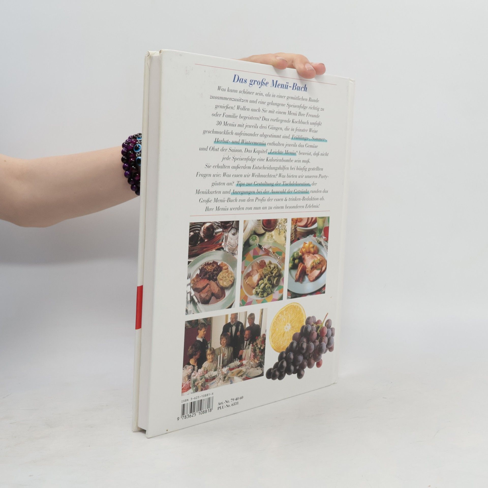 Sabine Zarling Das grosse Menü-Buch