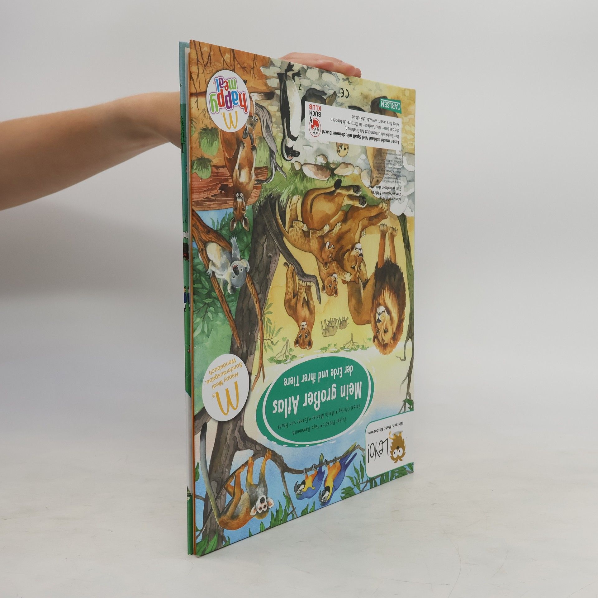 Collectif d'auteurs Mein großer Atlas der Erde und ihrer Tiere