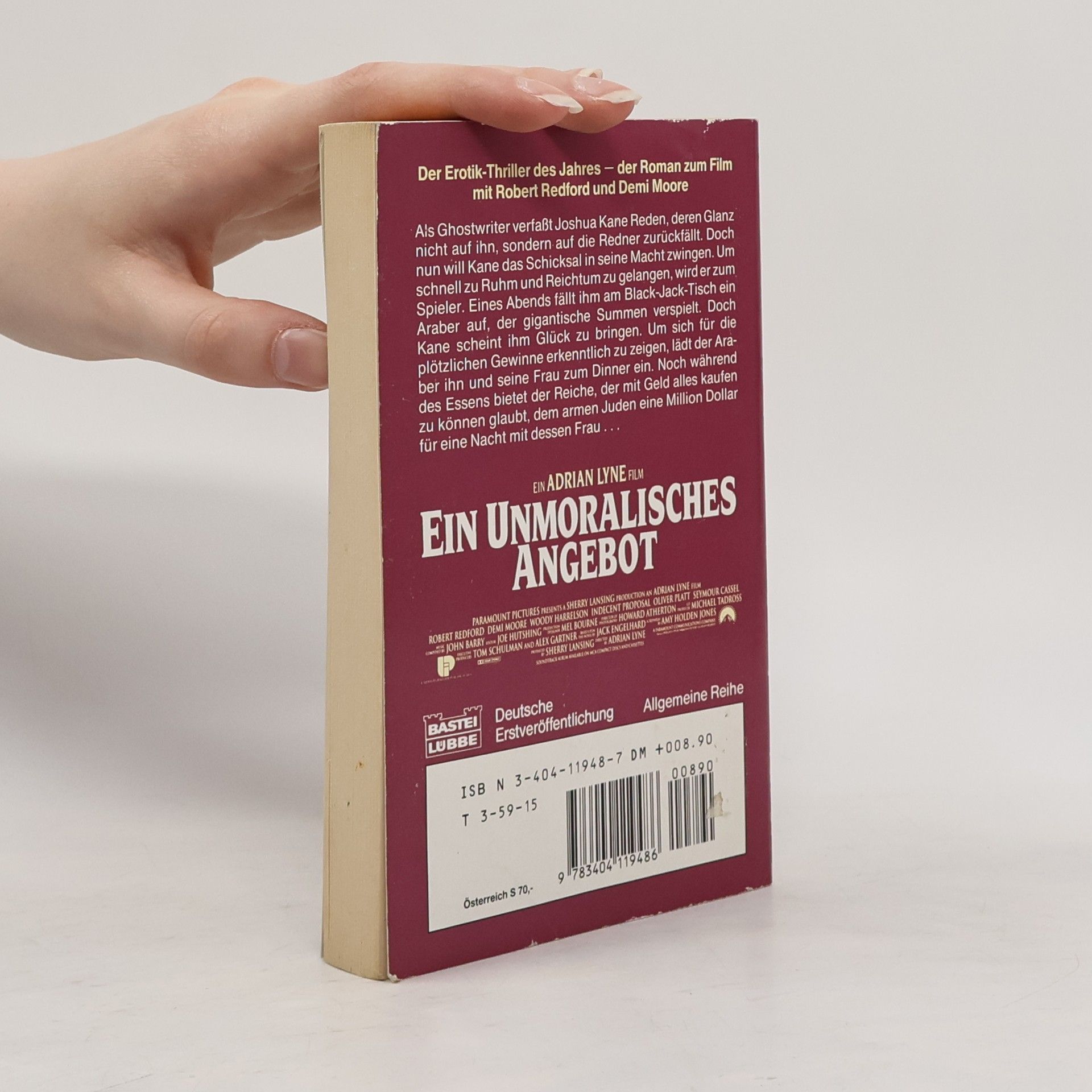 Jack Engelhard Ein unmoralisches Angebot