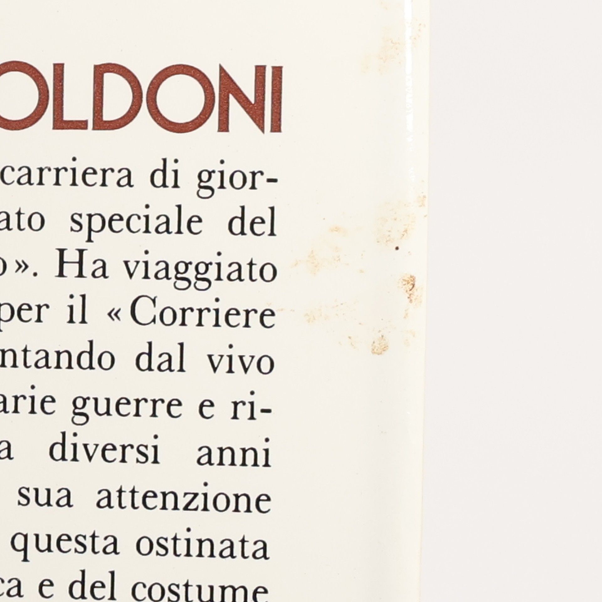 Luca Goldoni La tua Africa