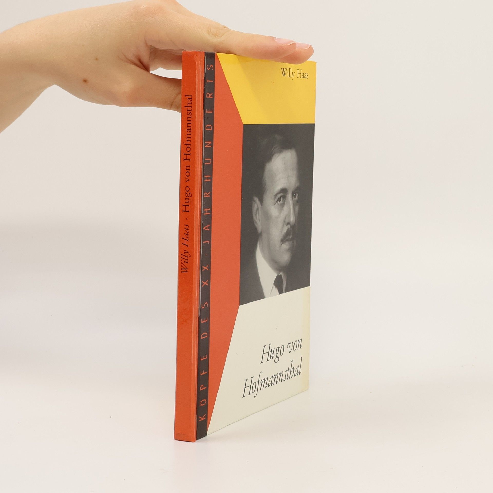 Willy Haas Hugo von Hofmannsthal