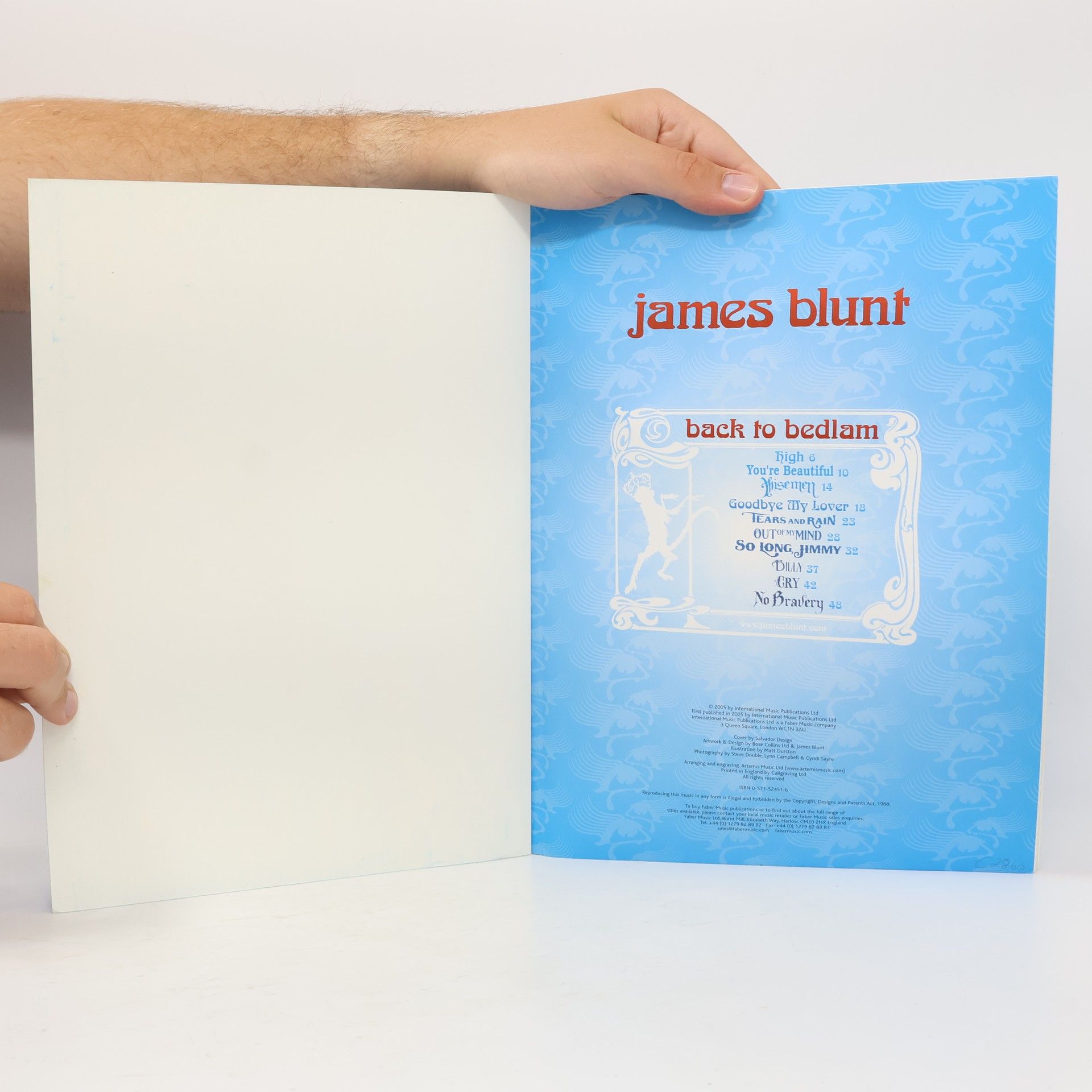James Blunt James Blunt - Back to Bedlam