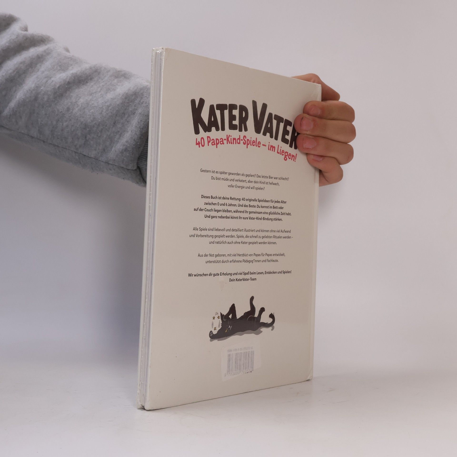 Thore Hoffmann Kater Vater : 40 Papa - Kind - Spiele - im Liegen!