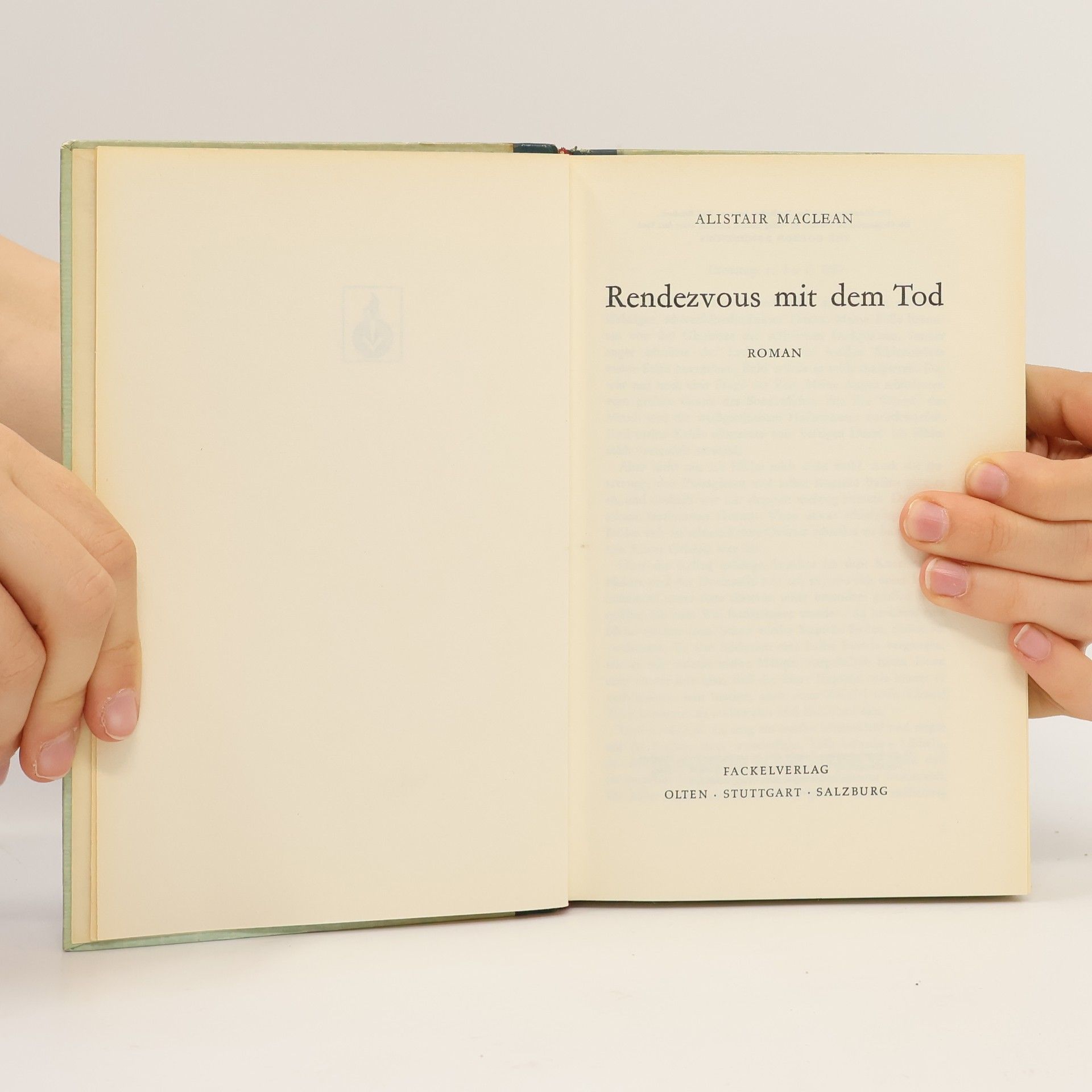 Alistair MacLean Rendezvous mit dem Tod